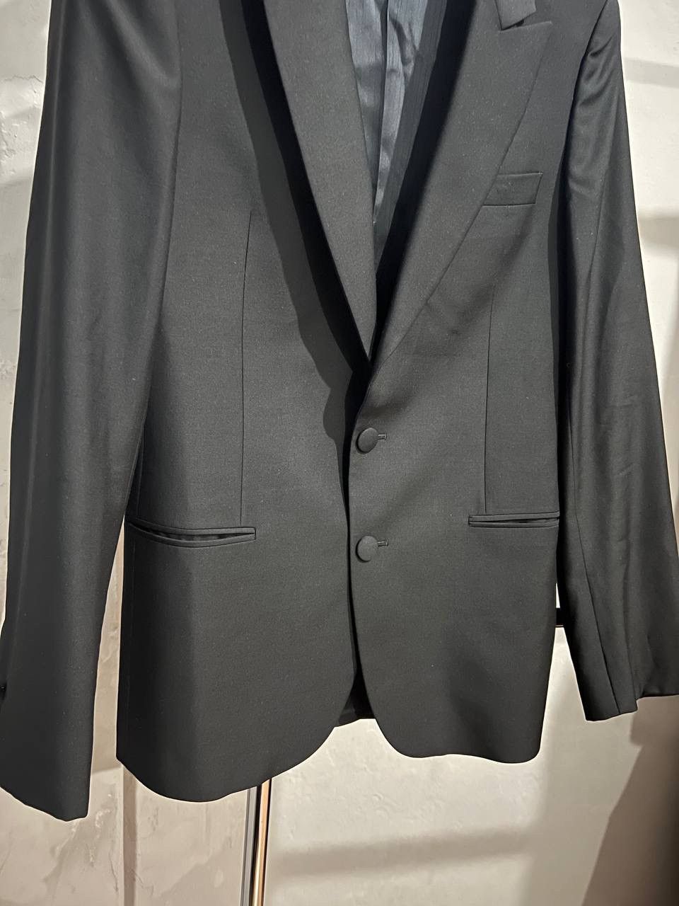 Balenciaga 2010 BALENCIAGA PARIS BY NICOLAS CHESQUIERE BUTTON BLAZER 48 Size 48S - 6 Thumbnail