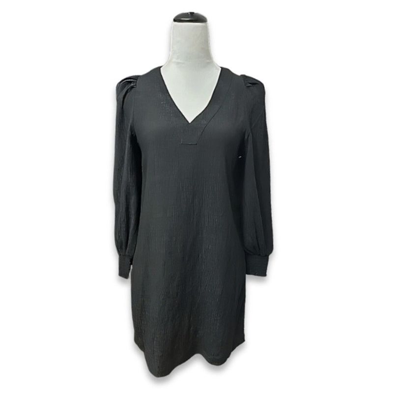 Other BB Dakota x Steve Madden Shift Dress V-Neck Black XS NWOT Size XS / US 0-2 / IT 36-38 - 2 Thumbnail
