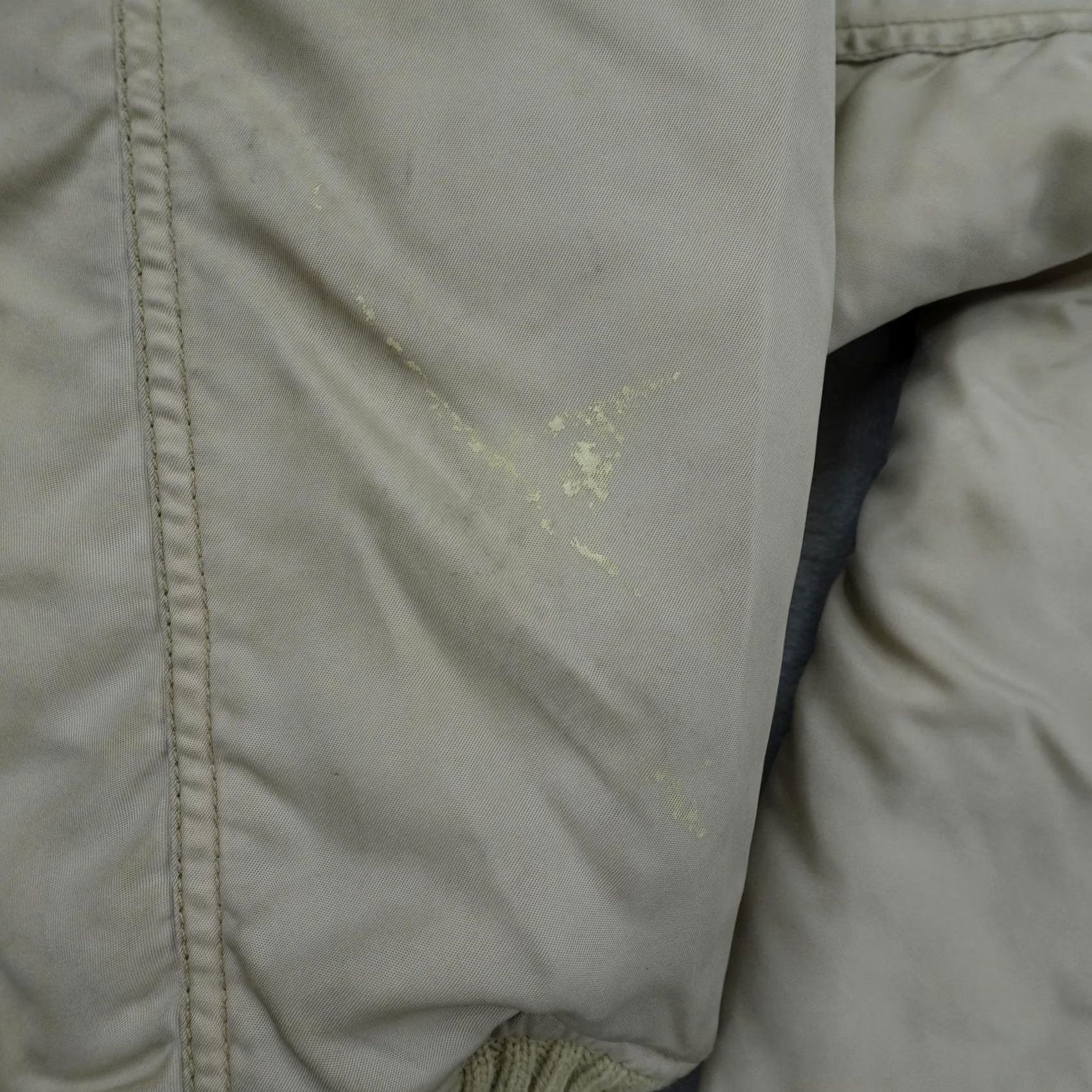 Ralph Lauren VINTAGE Ralph Lauren Jacket Bomber Fleece Lined Coat Large Military Polo Jeans Adult Mens Beige Outdoor Lined Insulated Casual Size US L / EU 52-54 / 3 - 3 Thumbnail