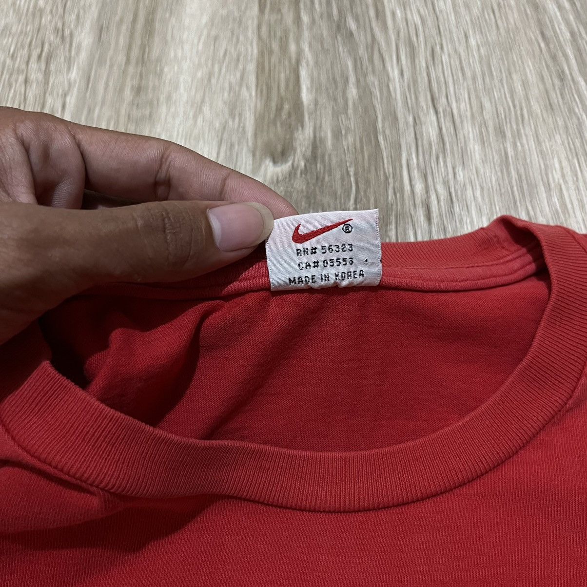 Nike × Vintage 90’s NIKE Vintage JUST DO IT Red Size US M / EU 48-50 / 2 - 6 Thumbnail