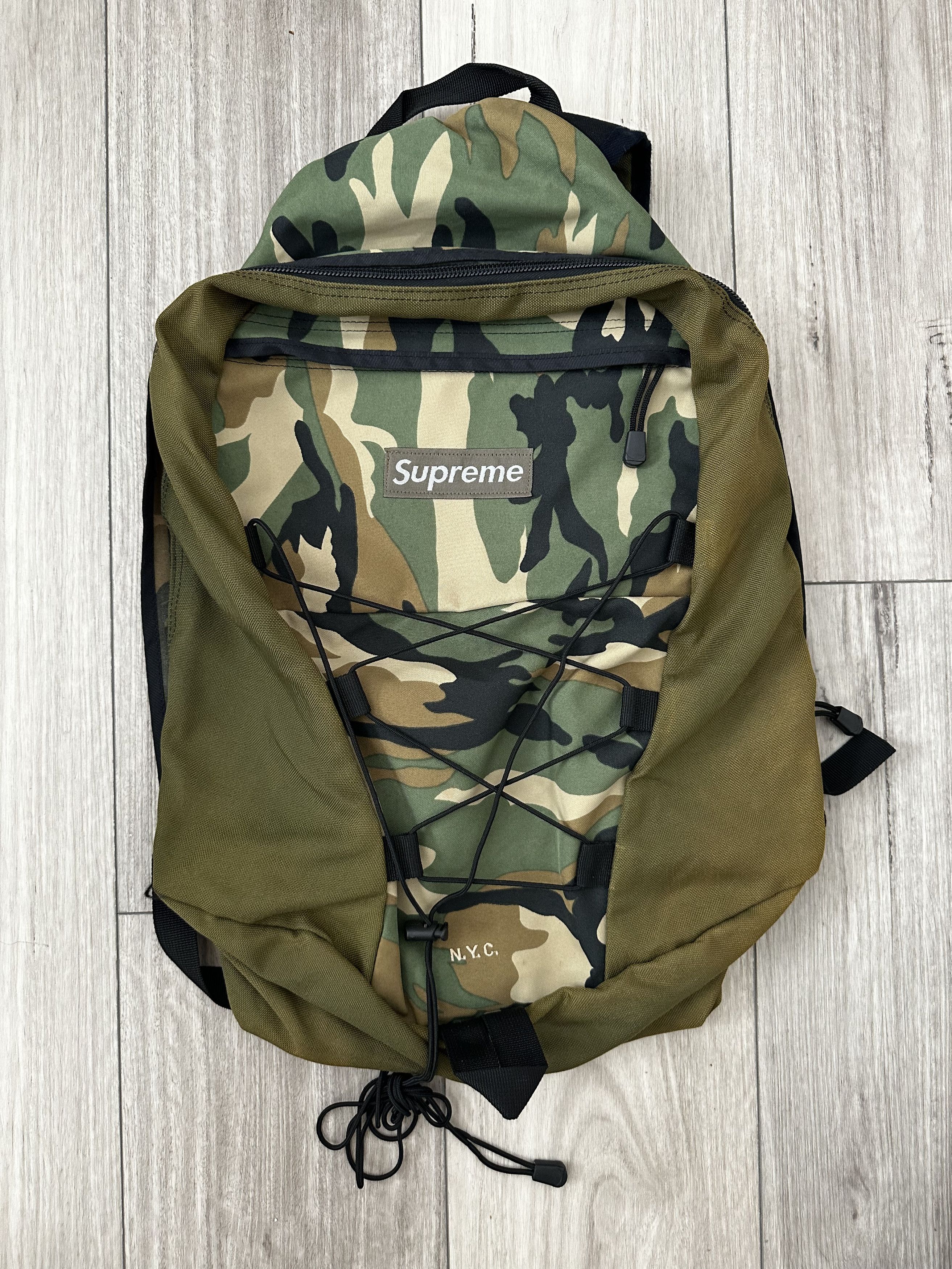 Supreme Supreme FW 1996 Camo Backpack Size ONE SIZE - 2 Thumbnail