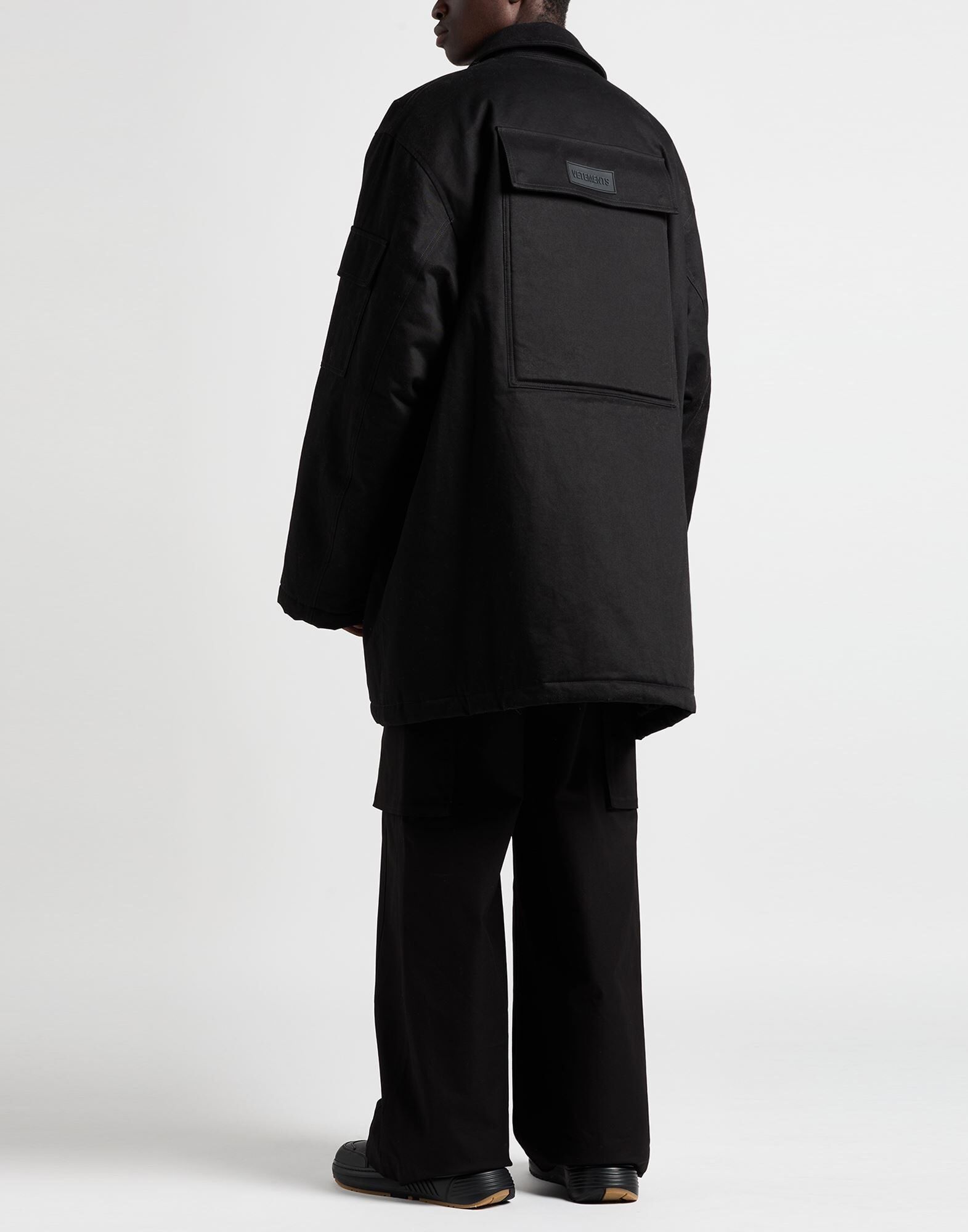 Vetements GRAIL Multi Cargo Back Pocket Zip Army Blackout Parka FW24 Size US S / EU 44-46 / 1 - 19 Thumbnail