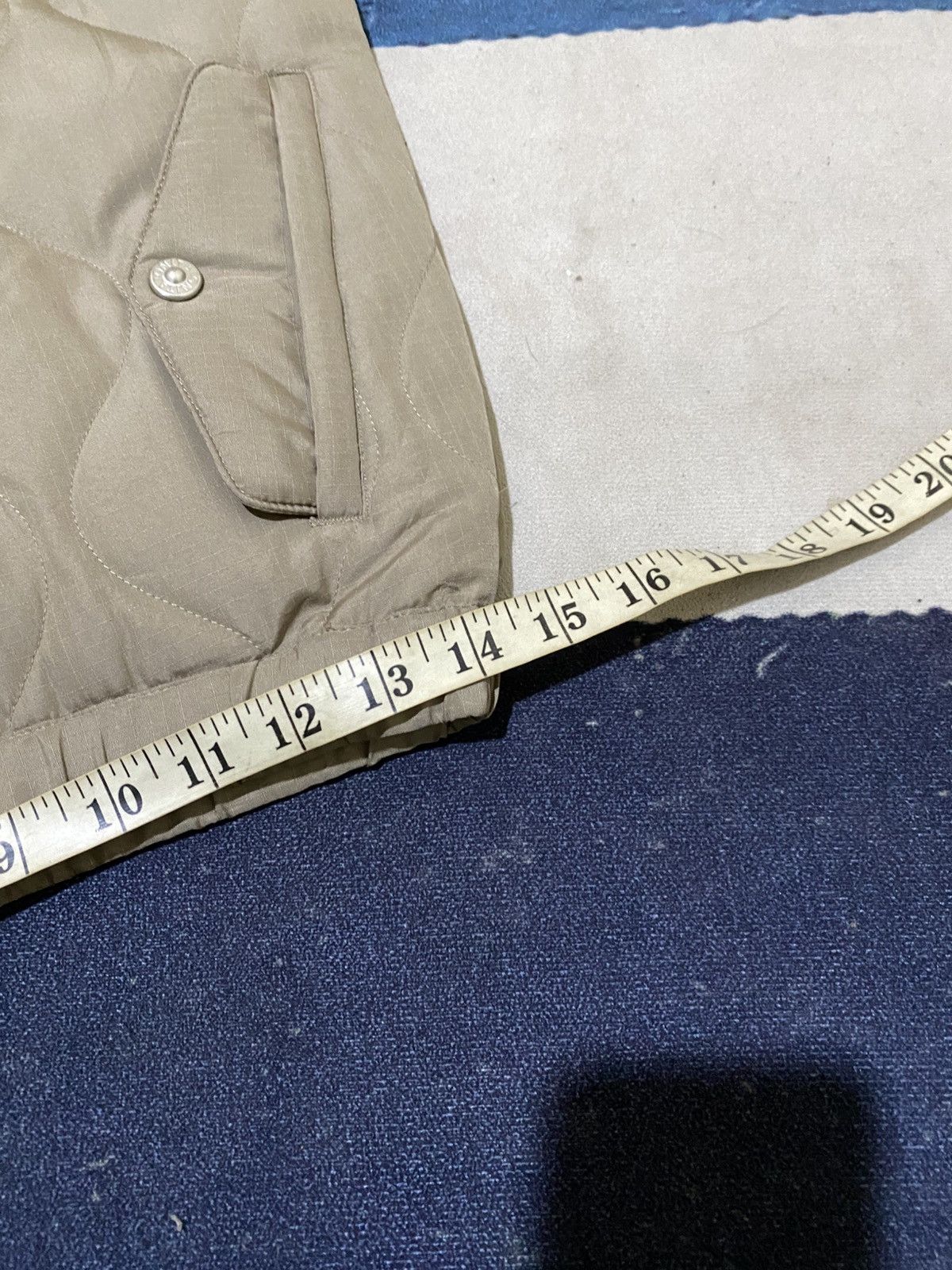 Japanese Brand TAION Military Snap Button Down Skirt ( Soft Shell ) Size 28" / US 6 / IT 42 - 10 Thumbnail
