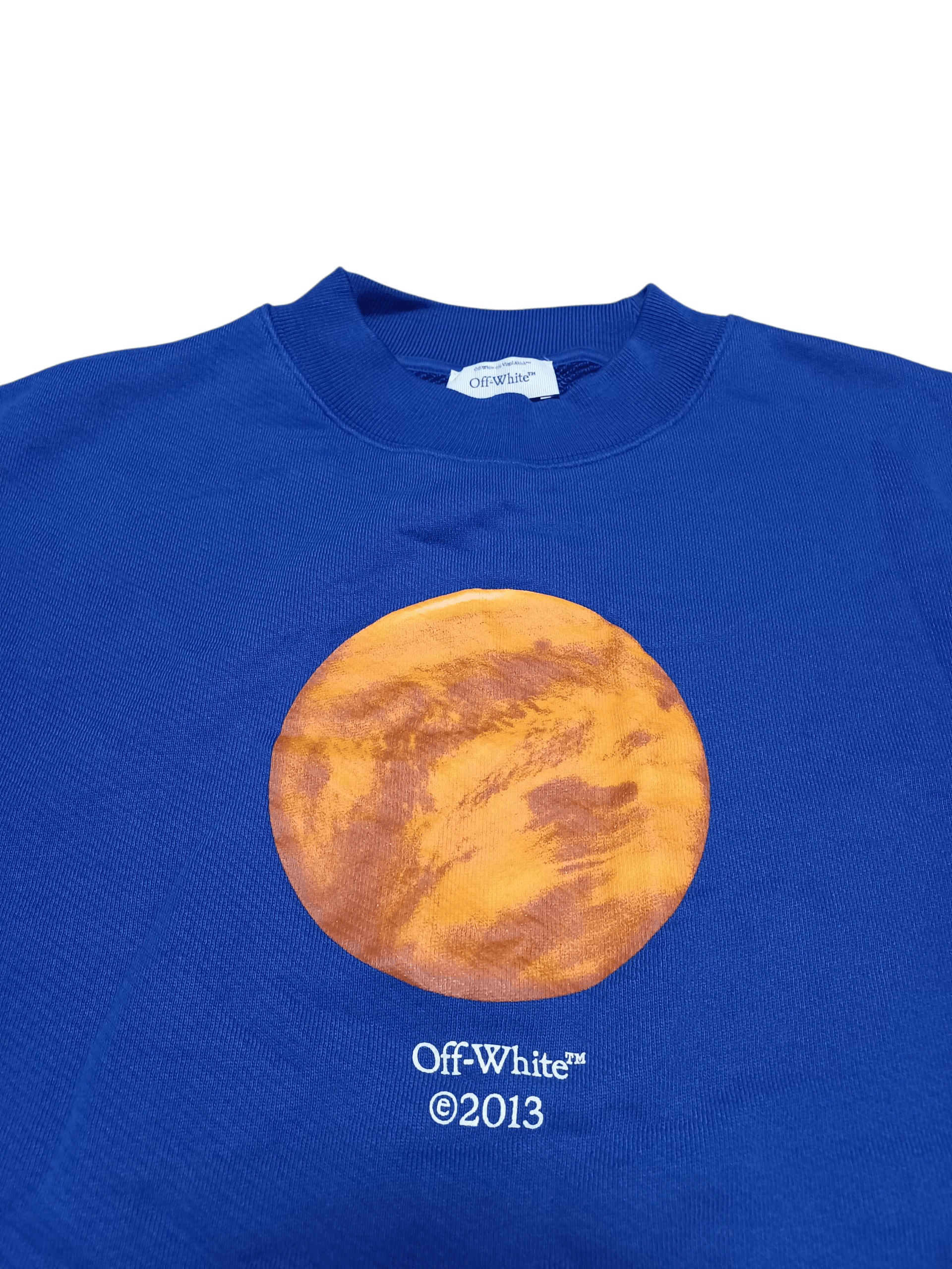 Off-White OFF-WHITE ON THE GO MOON RARE SWEATSHIRT Size US M / EU 48-50 / 2 - 2 Thumbnail