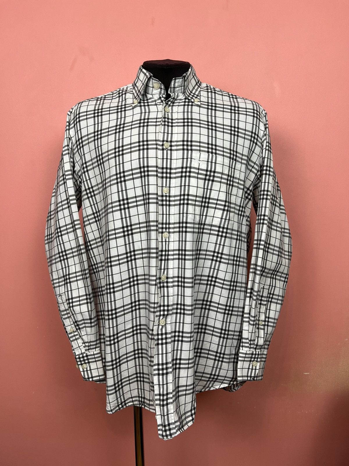 Burberry Burberry shirt button ups luxury streetwear hype quilt Size US L / EU 52-54 / 3 - 1 Thumbnail