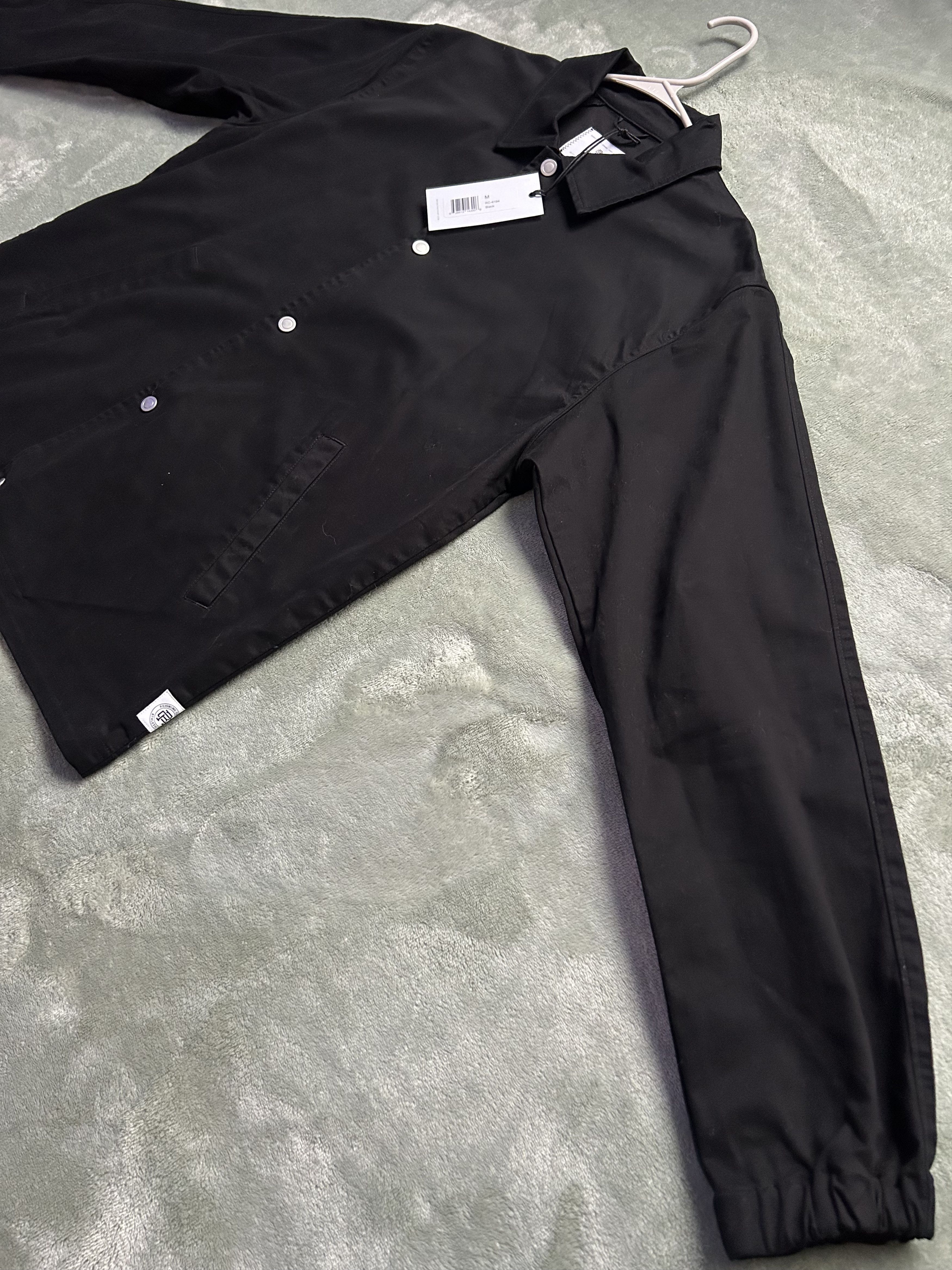 Reigning Champ Reigning Champ Ripstop Coach Jacket Black -Size M NWT Size US M / EU 48-50 / 2 - 11 Thumbnail