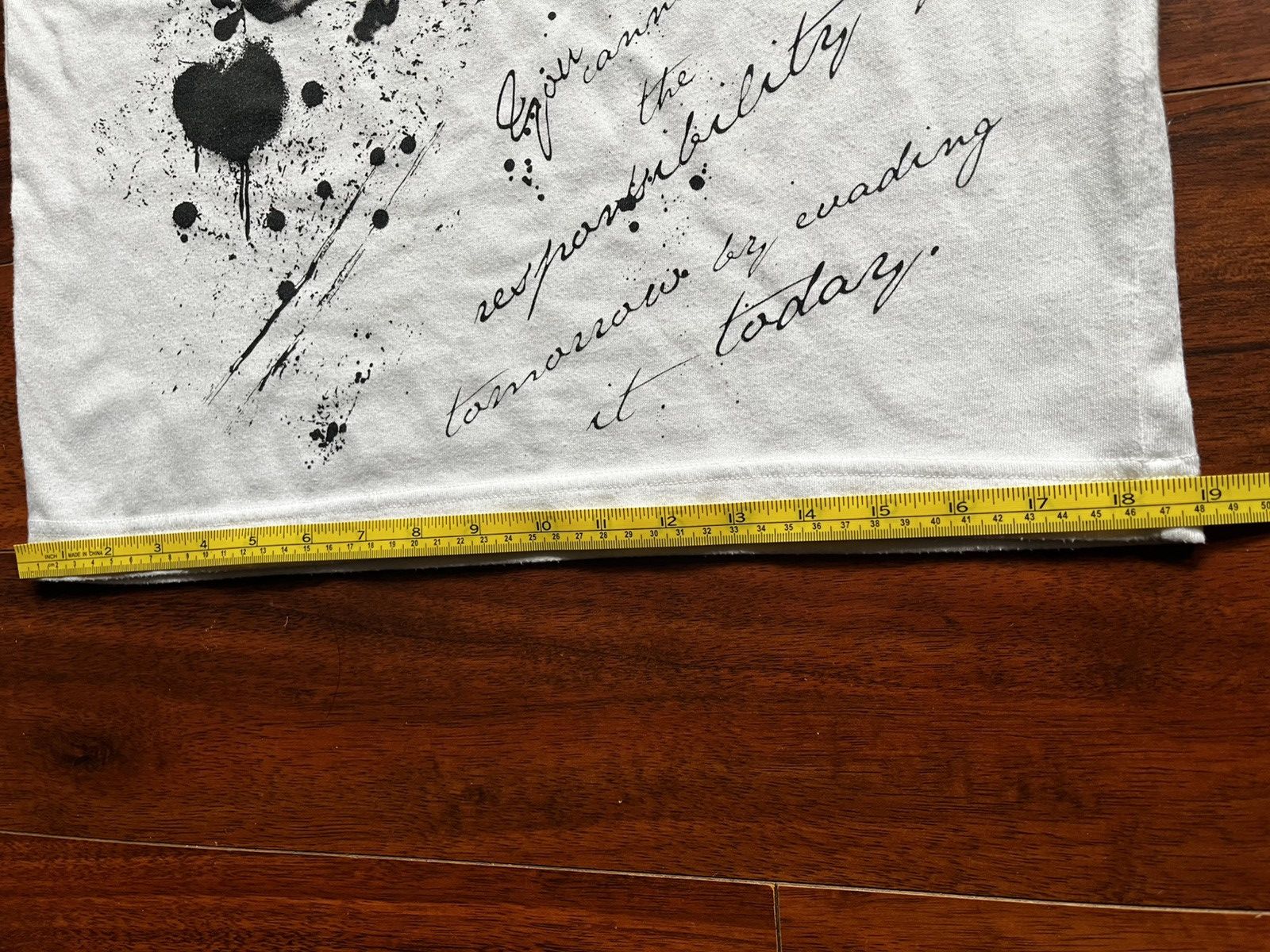 Spinash Spinash poem skull t-shirt Size US L / EU 52-54 / 3 - 4 Thumbnail