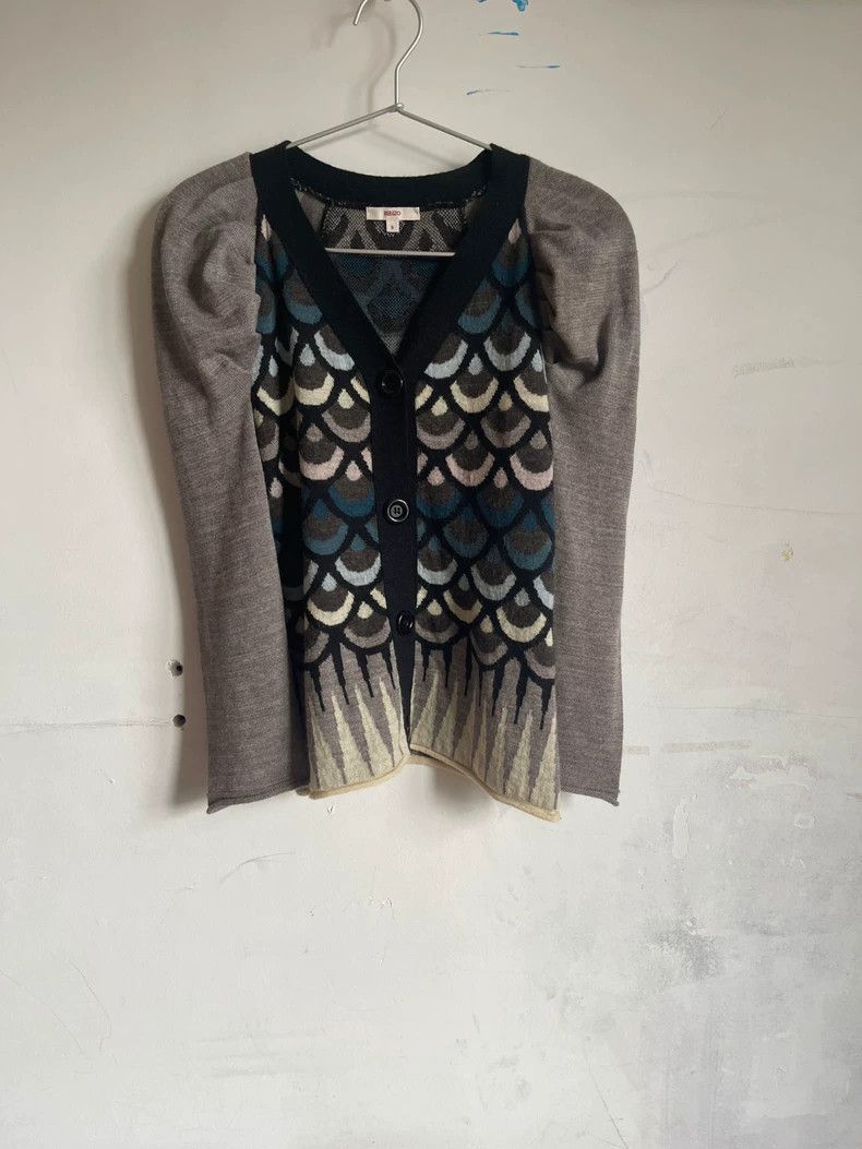 Kenzo Kenzo Wool Blend V-Neck Knit Cardigan - dmc Size US S / EU 44-46 / 1 - 1 Thumbnail