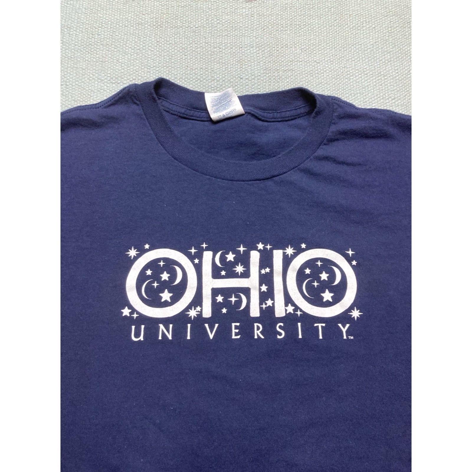 Moonstar VINTAGE Moon Ohio University Bobcats T-Shirt Moon Stars XXL Men Blue Size US XXL / EU 58 / 5 - 2 Thumbnail