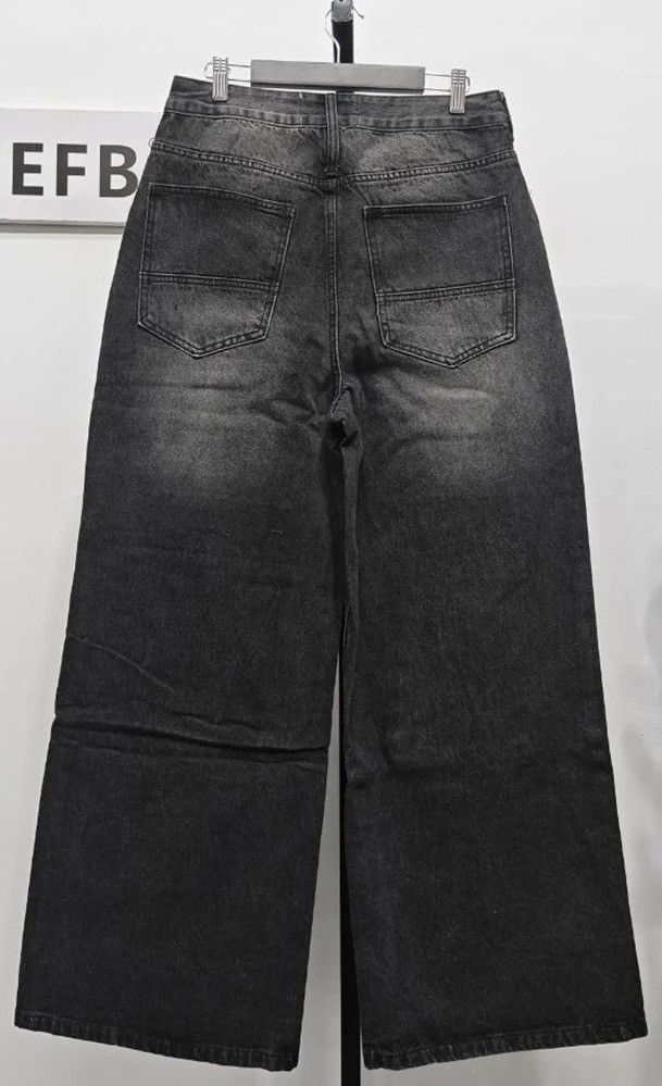 Jean × Vintage Japanese Opium Ripped pants design high street holes washed Size US 32 / EU 48 - 8 Thumbnail