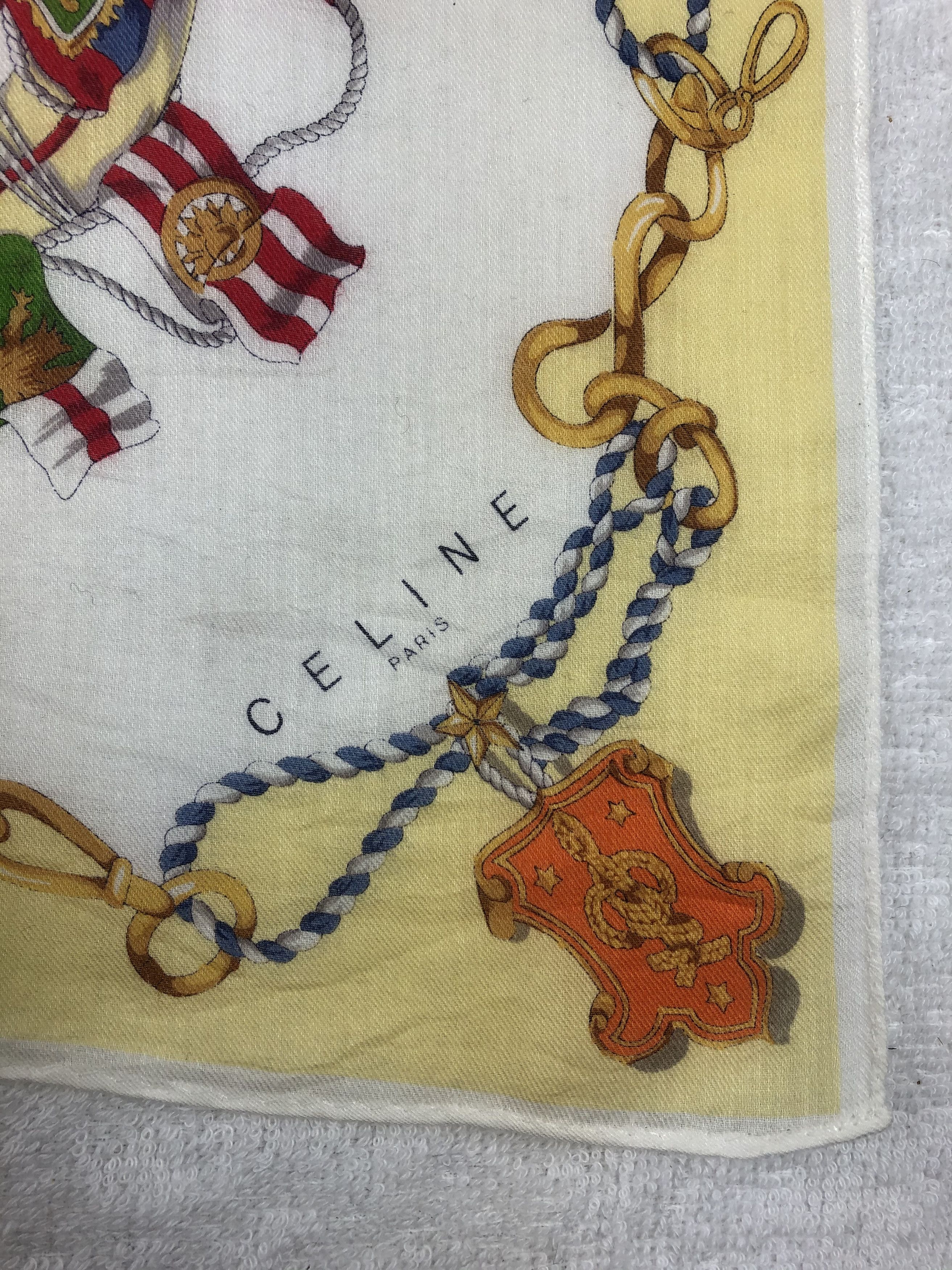 Celine Celine Handkerchief / Bandana / Neckerchief Size ONE SIZE - 4 Thumbnail