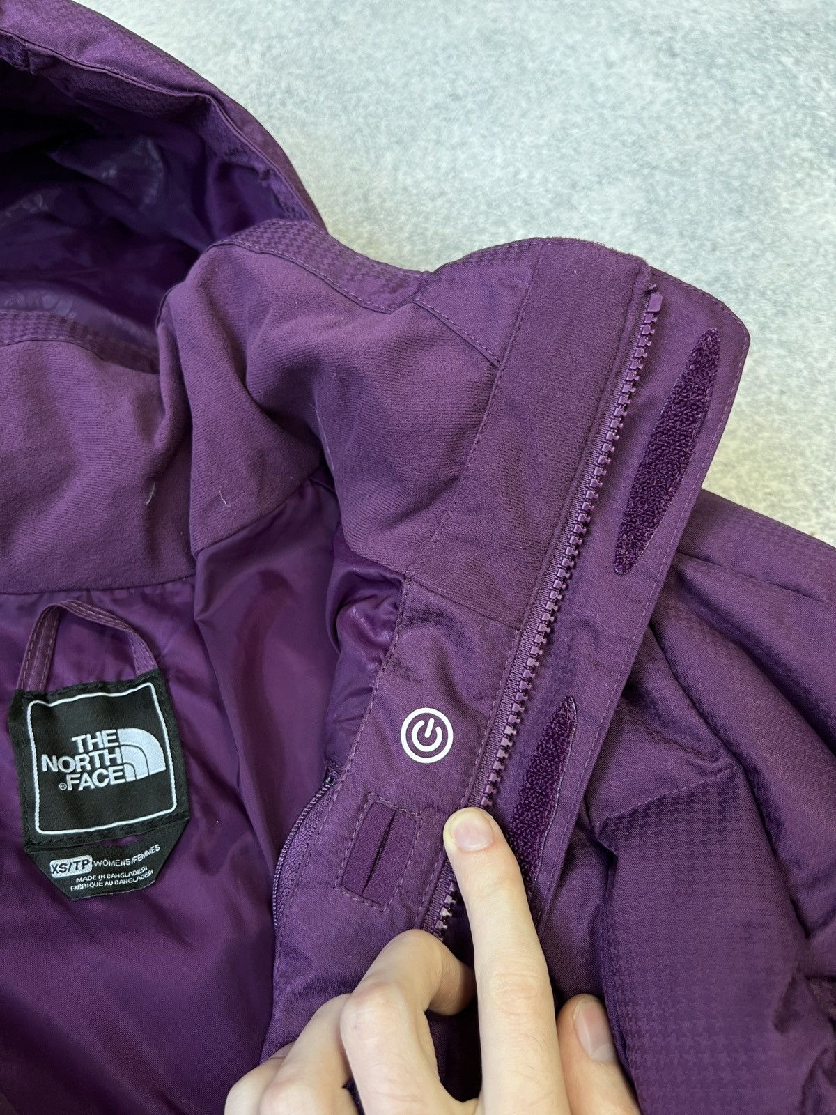 The North Face × Vintage Vintage The North Face Women’s 600 Down Jacket Violet Size XS / US 0-2 / IT 36-38 - 9 Thumbnail