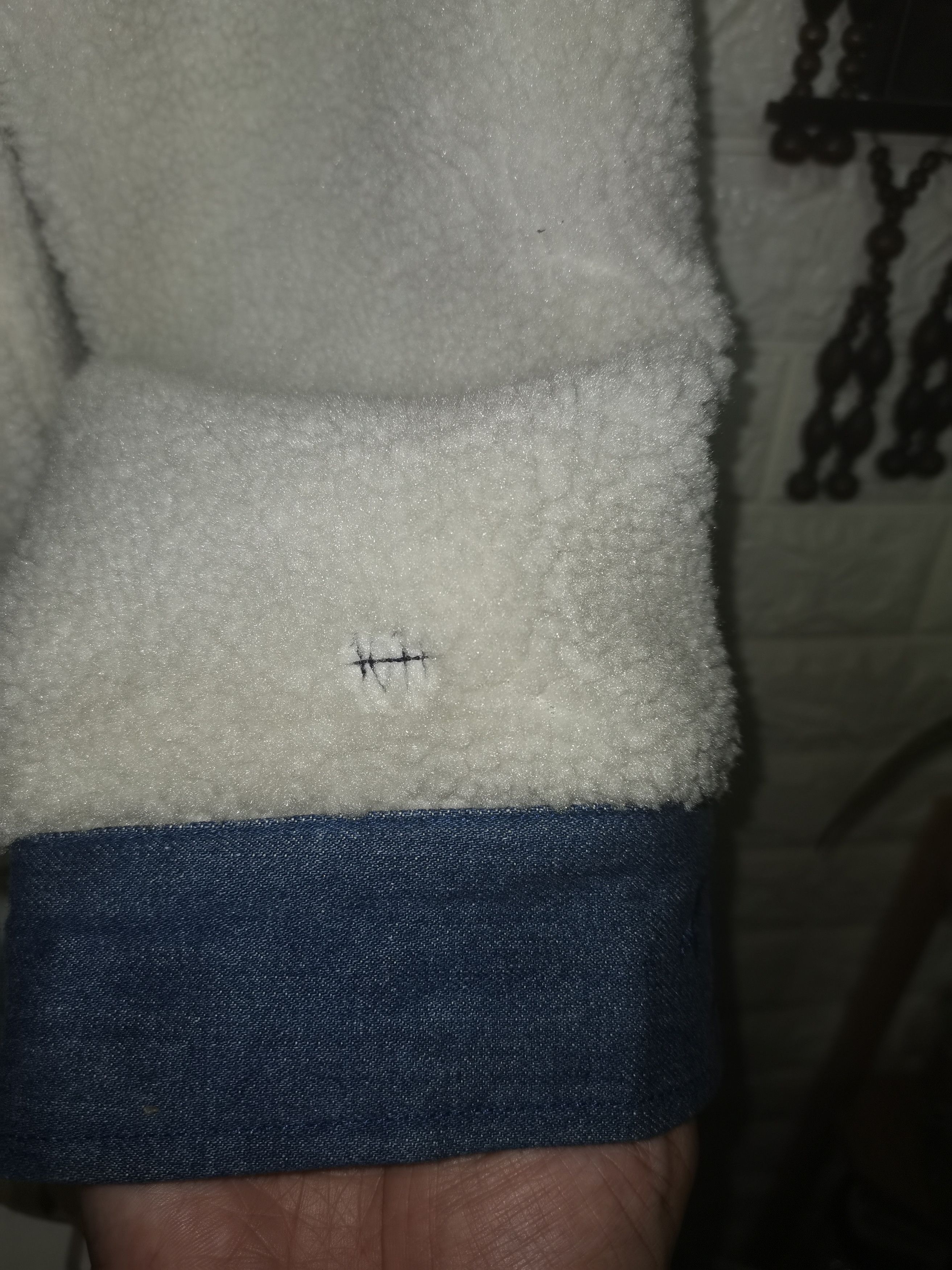 Japanese Brand × Lee Lee 101 sherpa trucker jacket rare design From japan Size US L / EU 52-54 / 3 - 9 Thumbnail