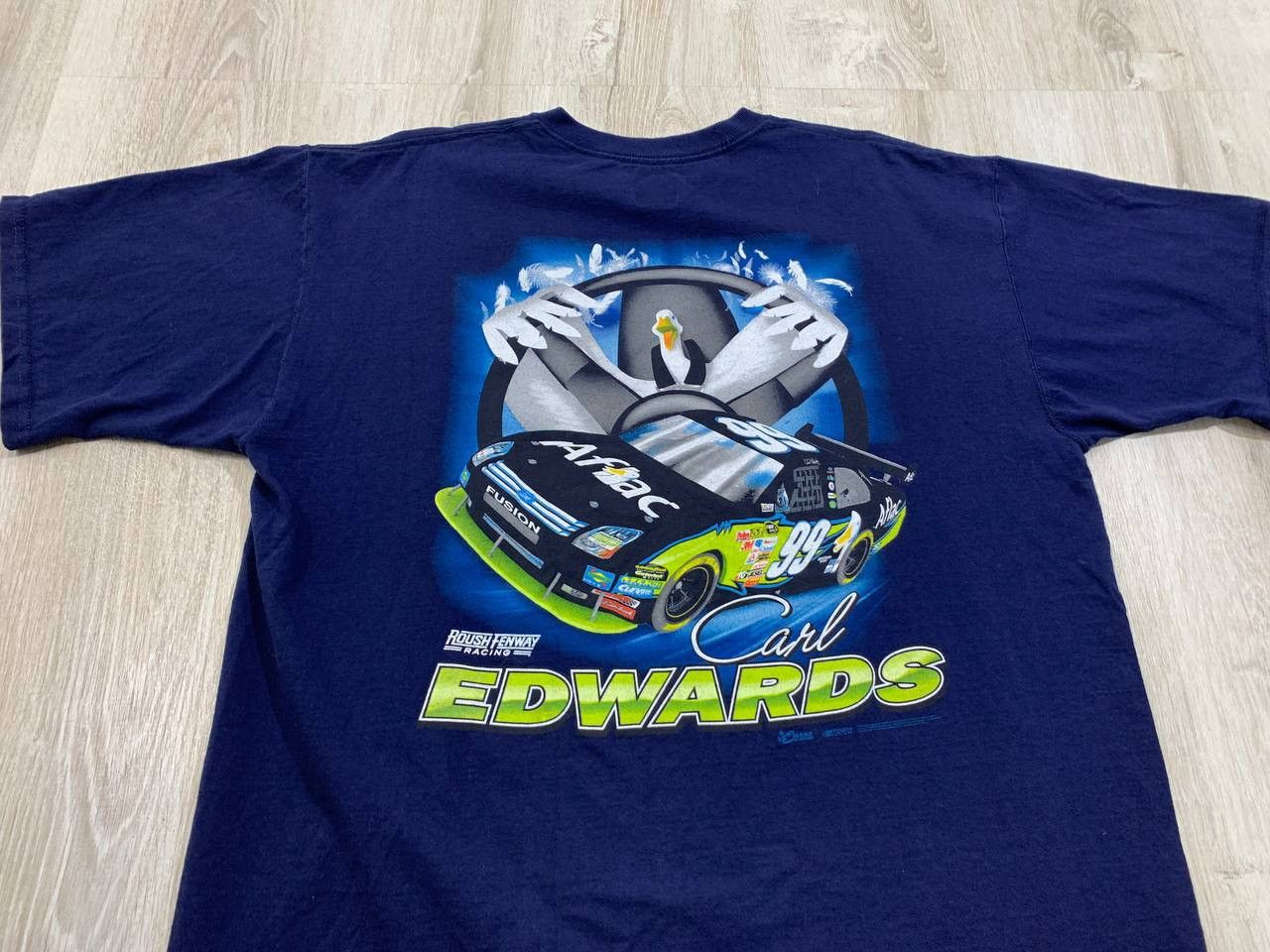 Vintage Mens vintage t shirt Edwards 99 Nascar Size XL Size US XL / EU 56 / 4 - 6 Thumbnail