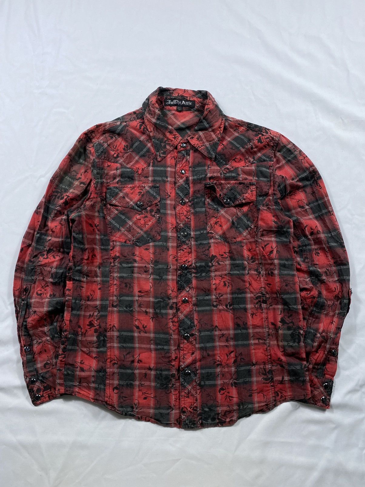 In The Attic Vintage In The Atthic button up shirt Size US M / EU 48-50 / 2 - 1 Thumbnail