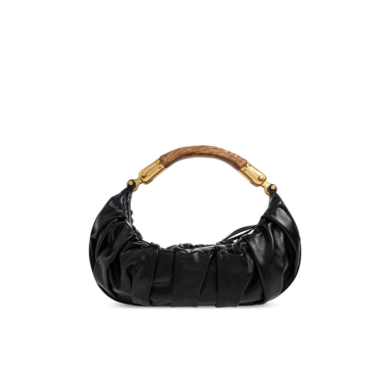 Balmain BALMAIN Ebene Medium $2695 Black Top Handle Bag New & Authen Size ONE SIZE - 2 Thumbnail