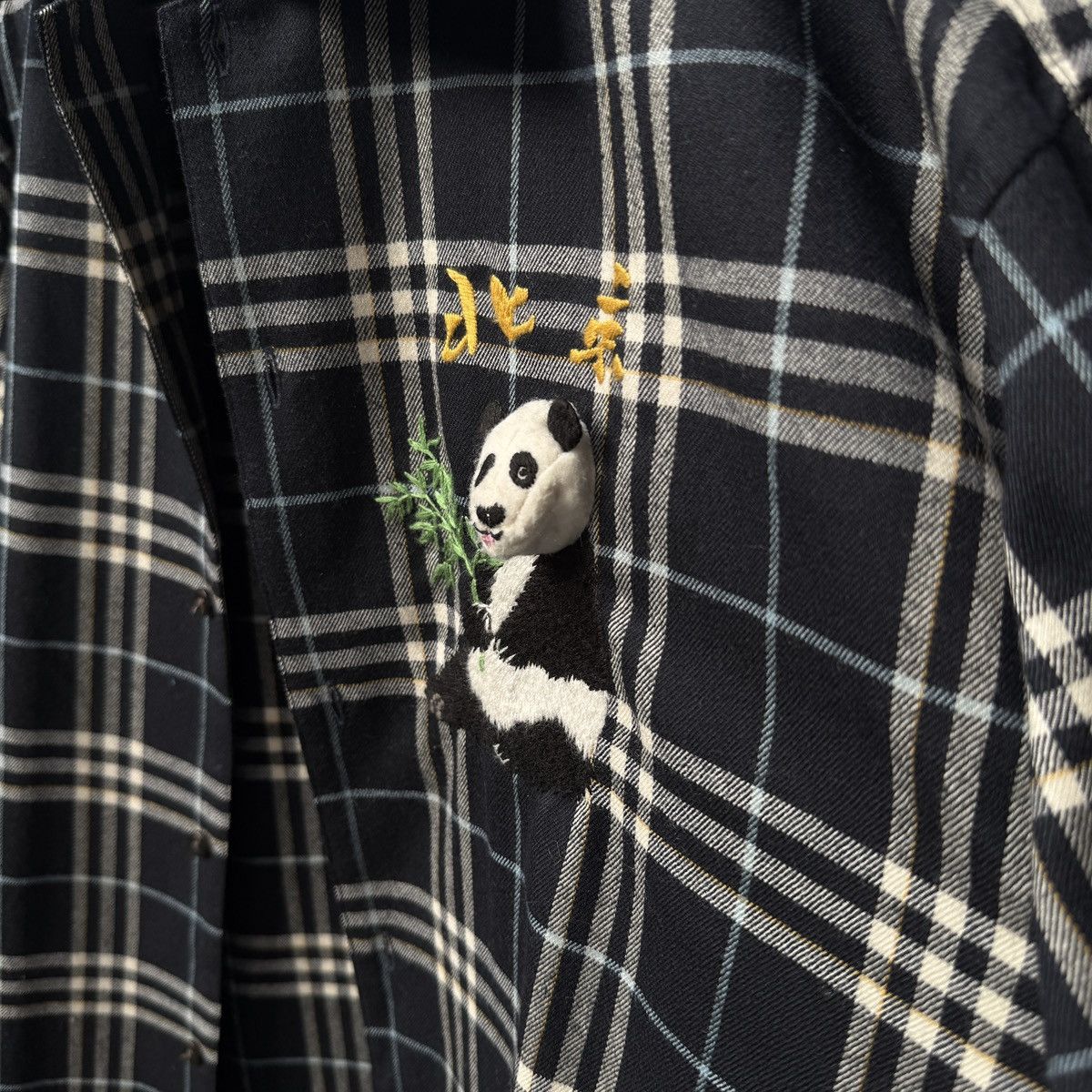 Doublet Doublet Puppet Animal Panda Plaid Flannel Shirt Size US XL / EU 56 / 4 - 5 Thumbnail