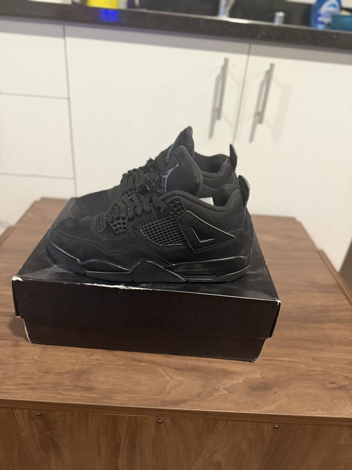Jordan Brand Jordan Retro 4 Black Cat Size US 11 / EU 44 - 1 Thumbnail