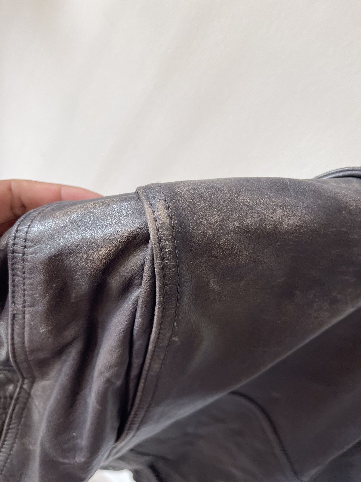 Kadoya Rare 90s Kadoya Leather Motorcycle Jacket Size US M / EU 48-50 / 2 - 21 Thumbnail