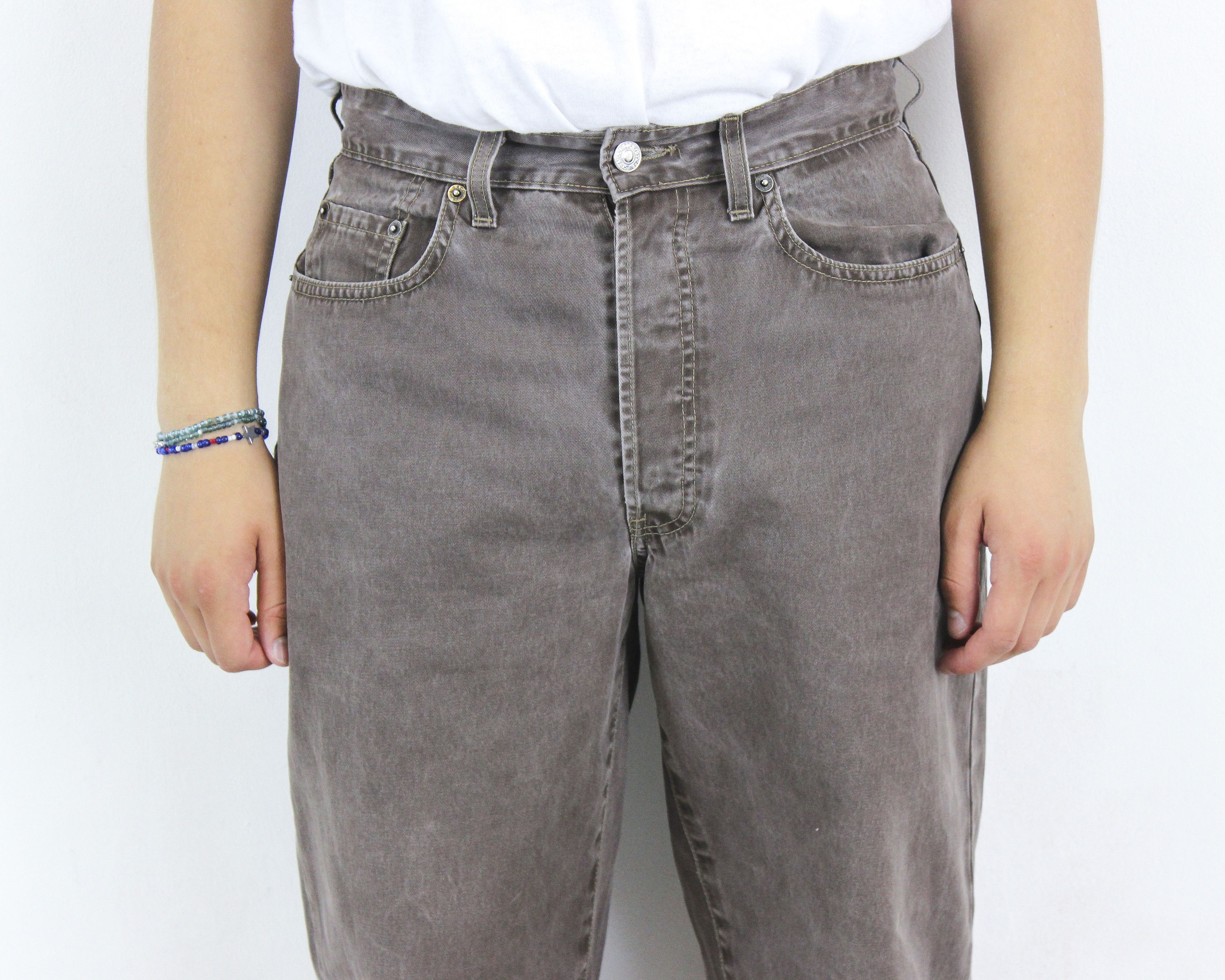 Levi's 537 Men W32 L32 Regular Straight Made in Italy Pants Trouser Size US 32 / EU 48 - 4 Thumbnail