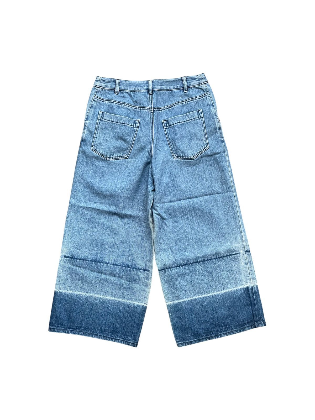 Opening Ceremony Opening Ceremony Baggy Wide Leg Cropped Jeans Size 30" / US 8 / IT 44 - 5 Thumbnail