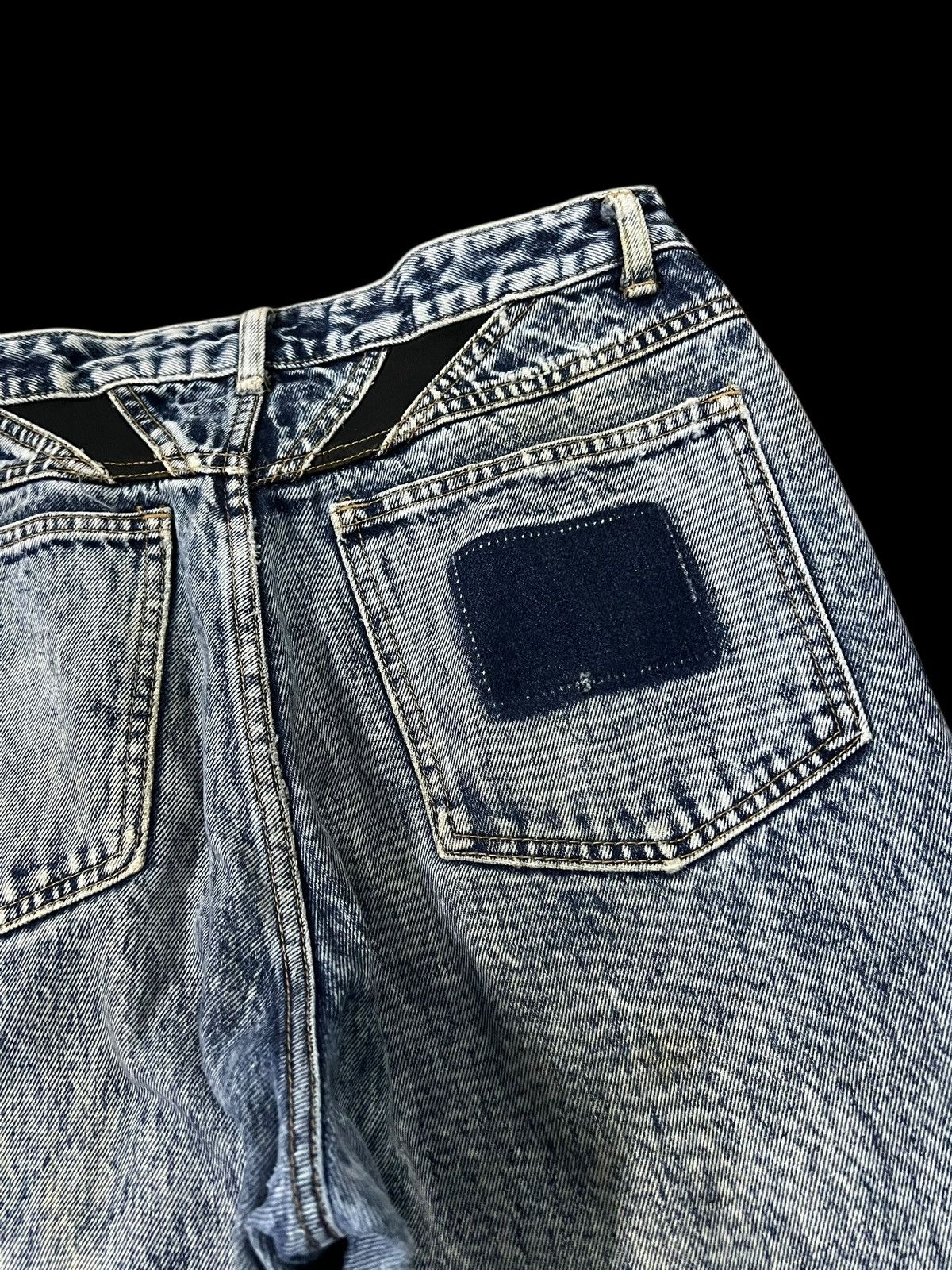 If Six Was Nine Vintage 80’s Edwin United Kingdom Acid Wash Carrot Pattern Size US 29 - 14 Thumbnail