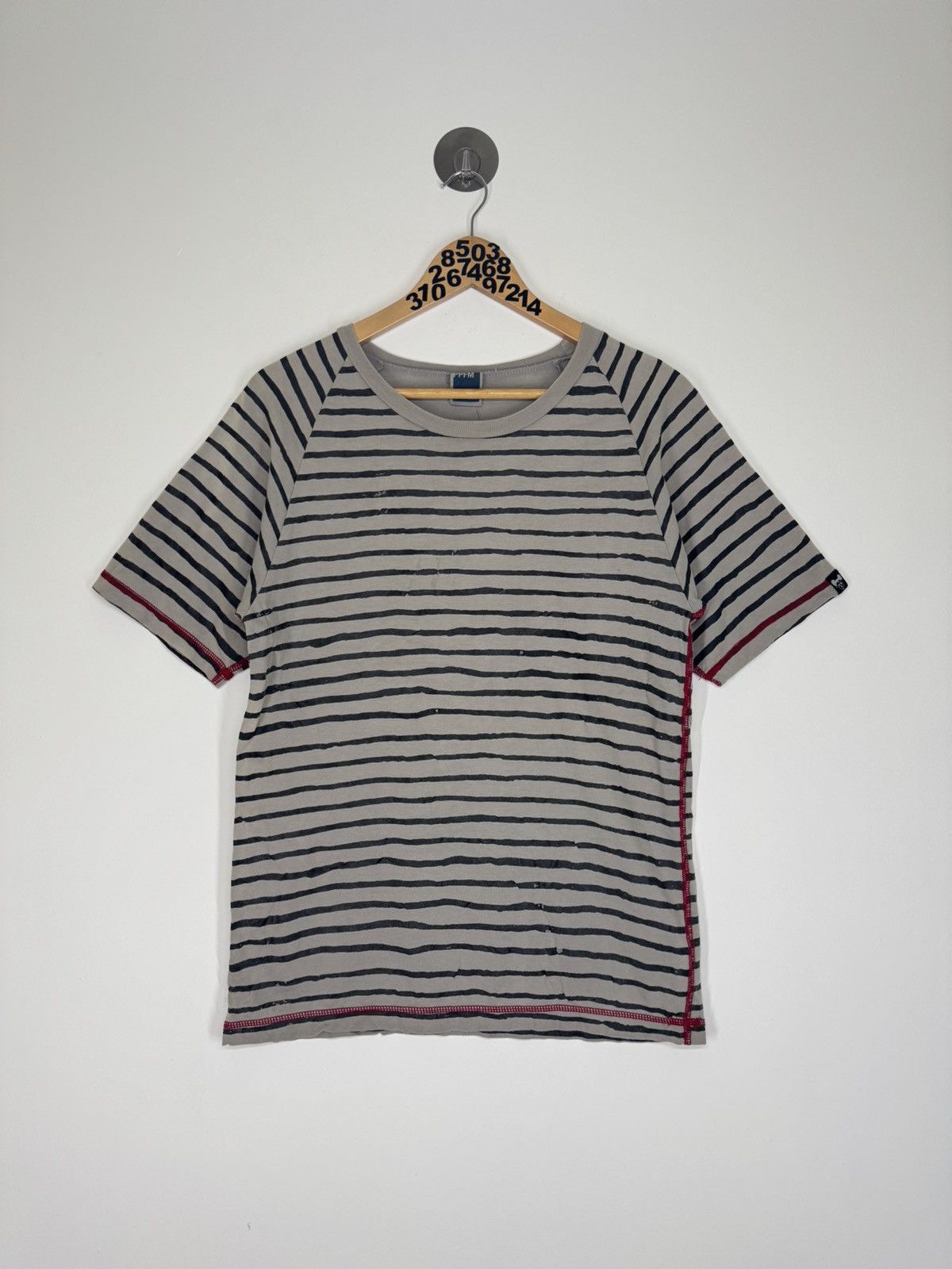 PPFM 🔥Rare🔥Ppfm Stripes Tshirt Size US S / EU 44-46 / 1 - 1 Thumbnail