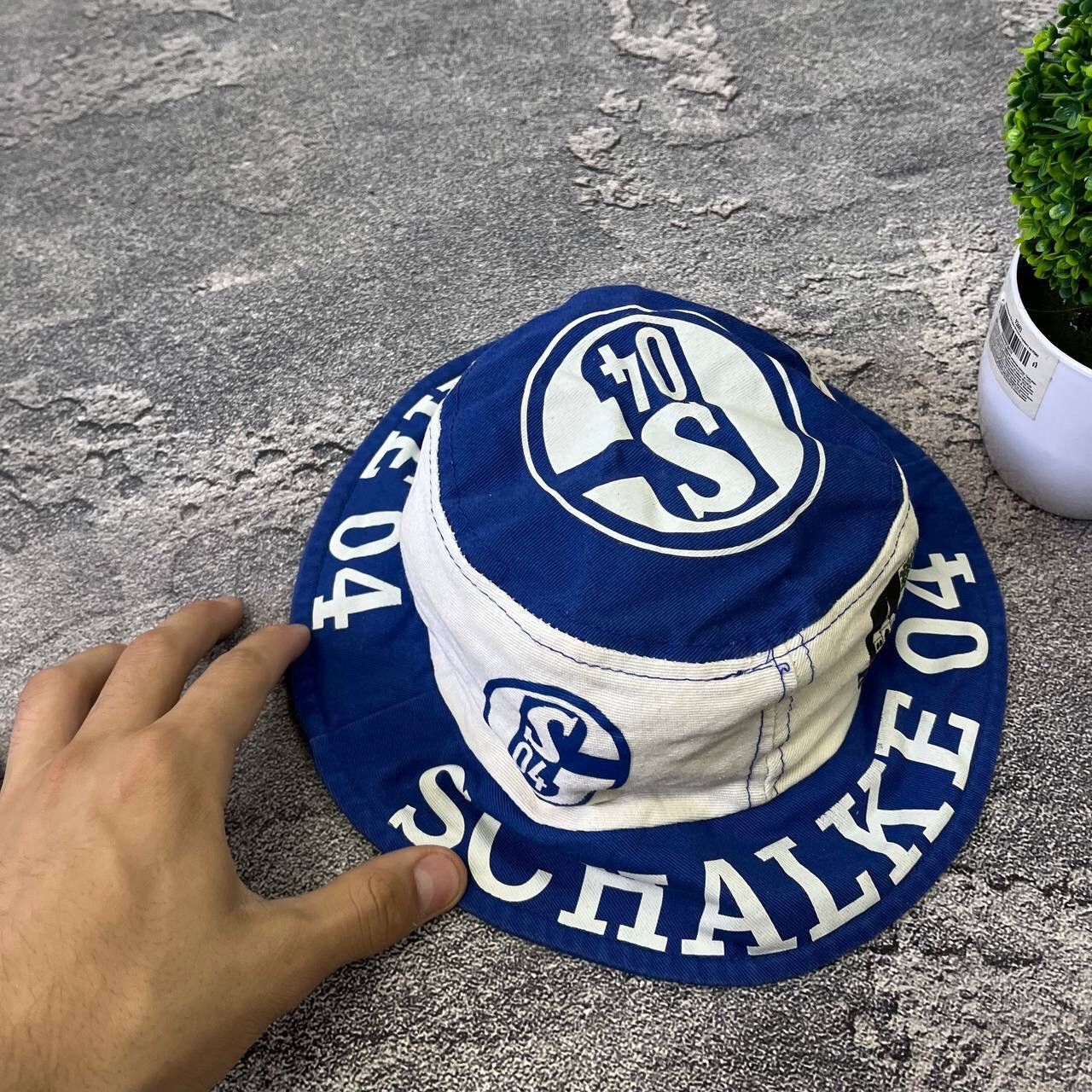 Vintage Vintage Fc Schalke 04 Fischerhut Fischemutze Anglerhut Size ONE SIZE - 9 Thumbnail