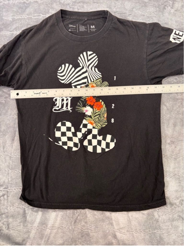 NEFF Men's Neff Mickey Mouse T-Shirt, Size M, Black and White Size US M / EU 48-50 / 2 - 3 Thumbnail