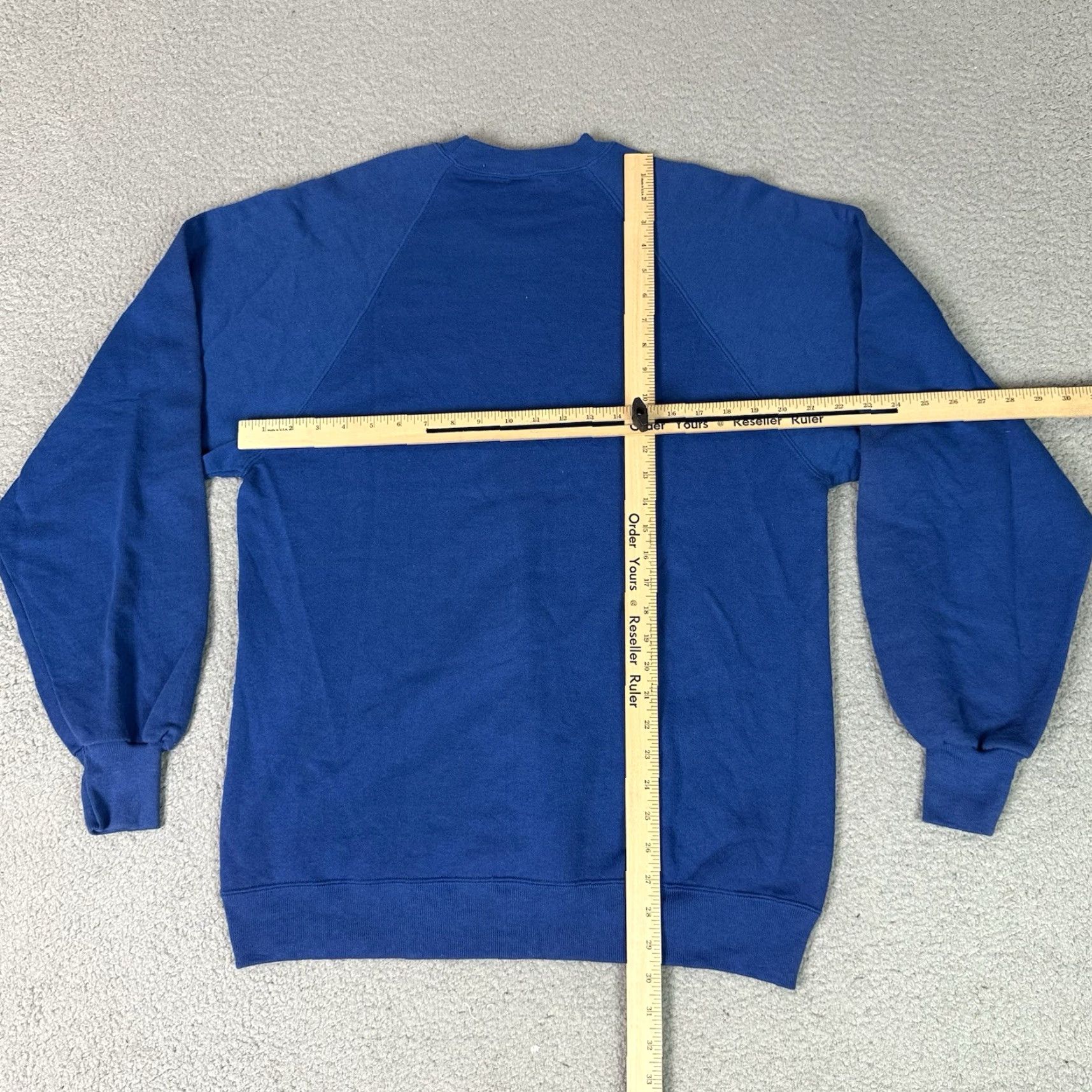 Jerzees VINTAGE Jerzees Sweatshirt Adult XXL Blue Blank Crewneck USA Pullover Essential Size US XXL / EU 58 / 5 - 5 Thumbnail