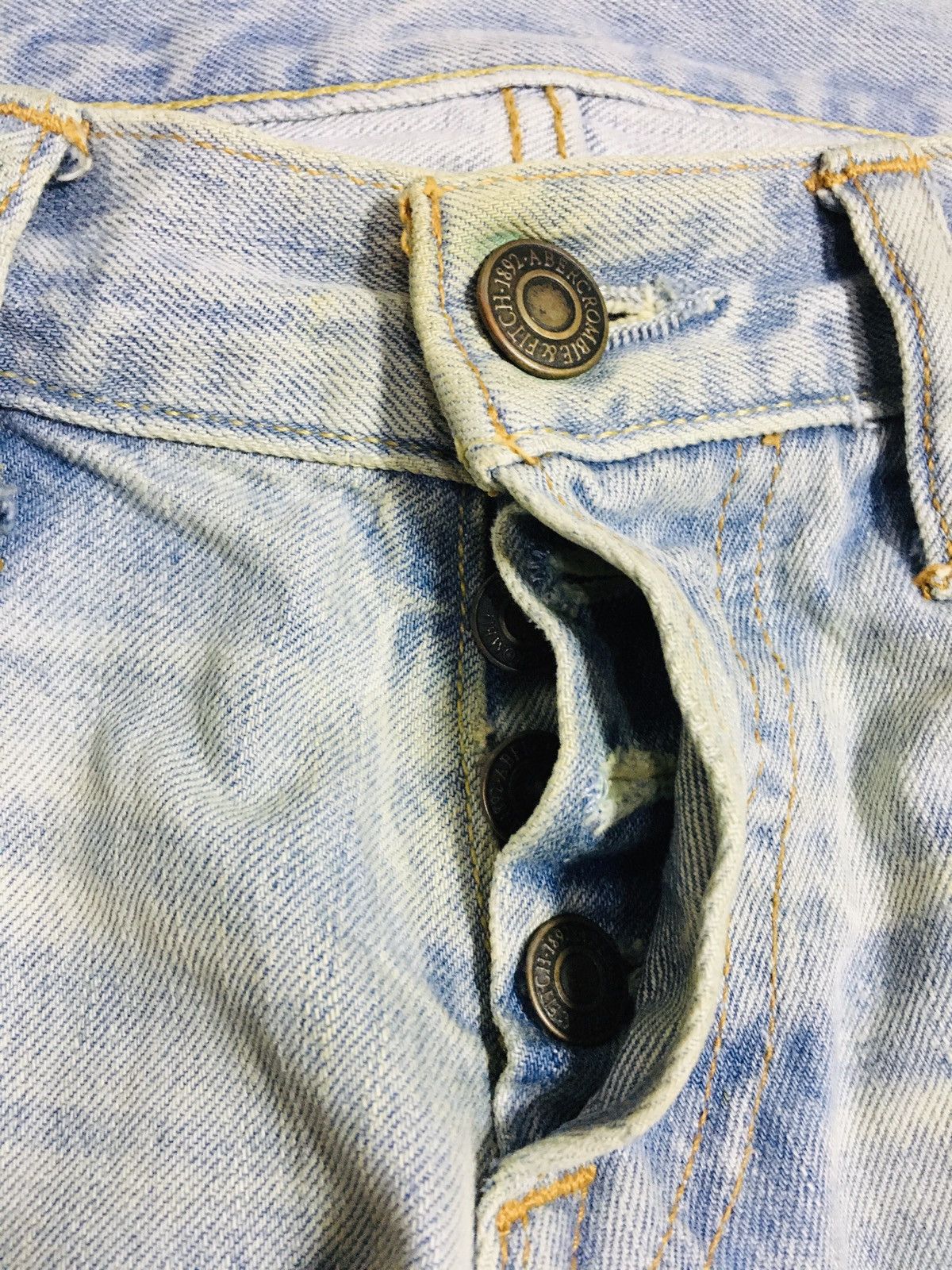 Abercrombie & Fitch Abercrombie & Fitch Distressed Jeans (16) Size US 30 / EU 46 - 11 Thumbnail