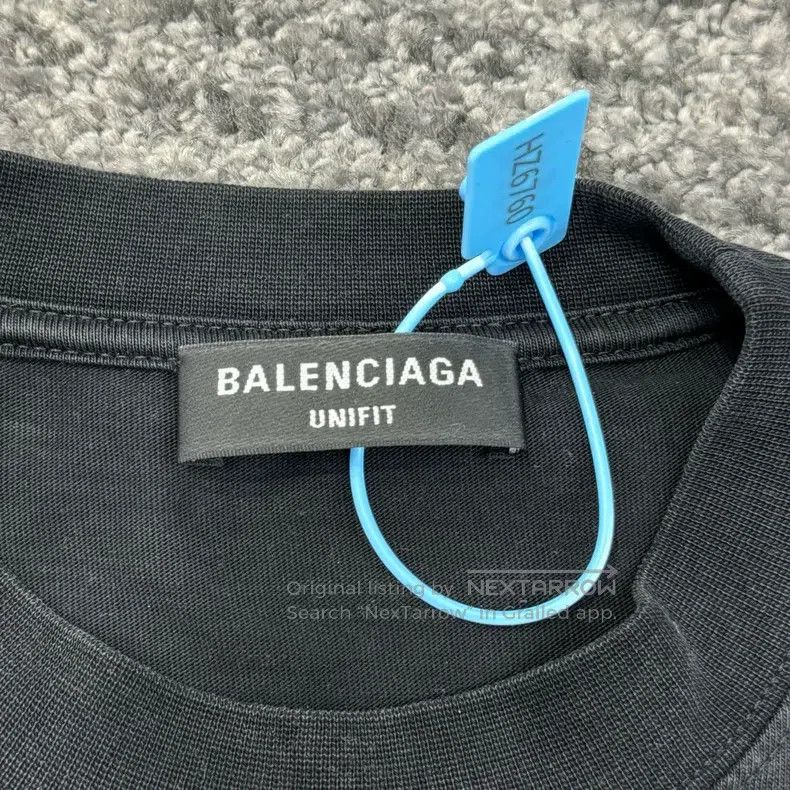 Balenciaga Balenciaga Fake two-piece bat embroidery long sleeve sweat Size US M / EU 48-50 / 2 - 4 Thumbnail