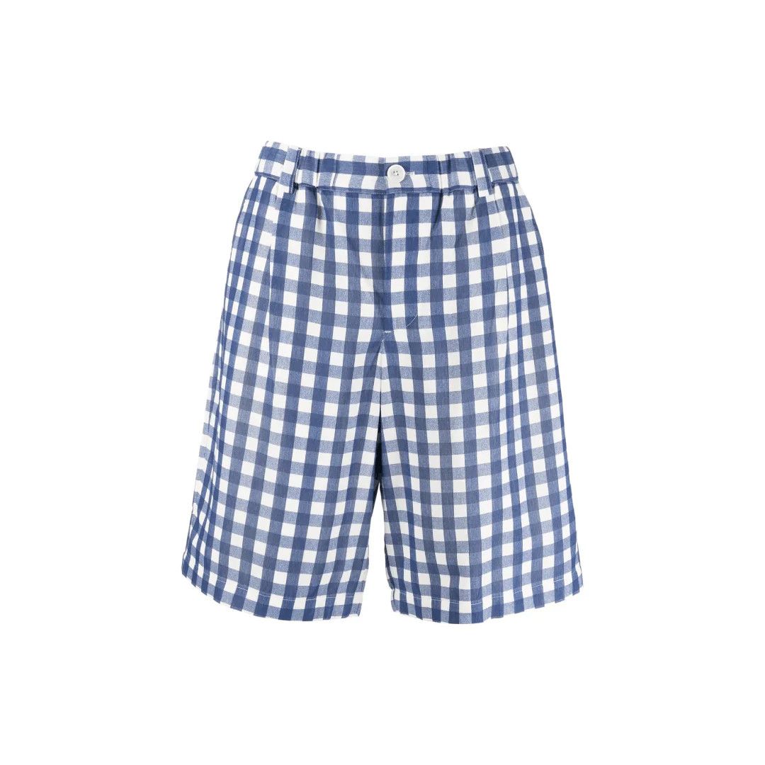 Jacquemus o1mle0424 Gelati Shorts in Blue/White Size US 34 / EU 50 - 1 Thumbnail