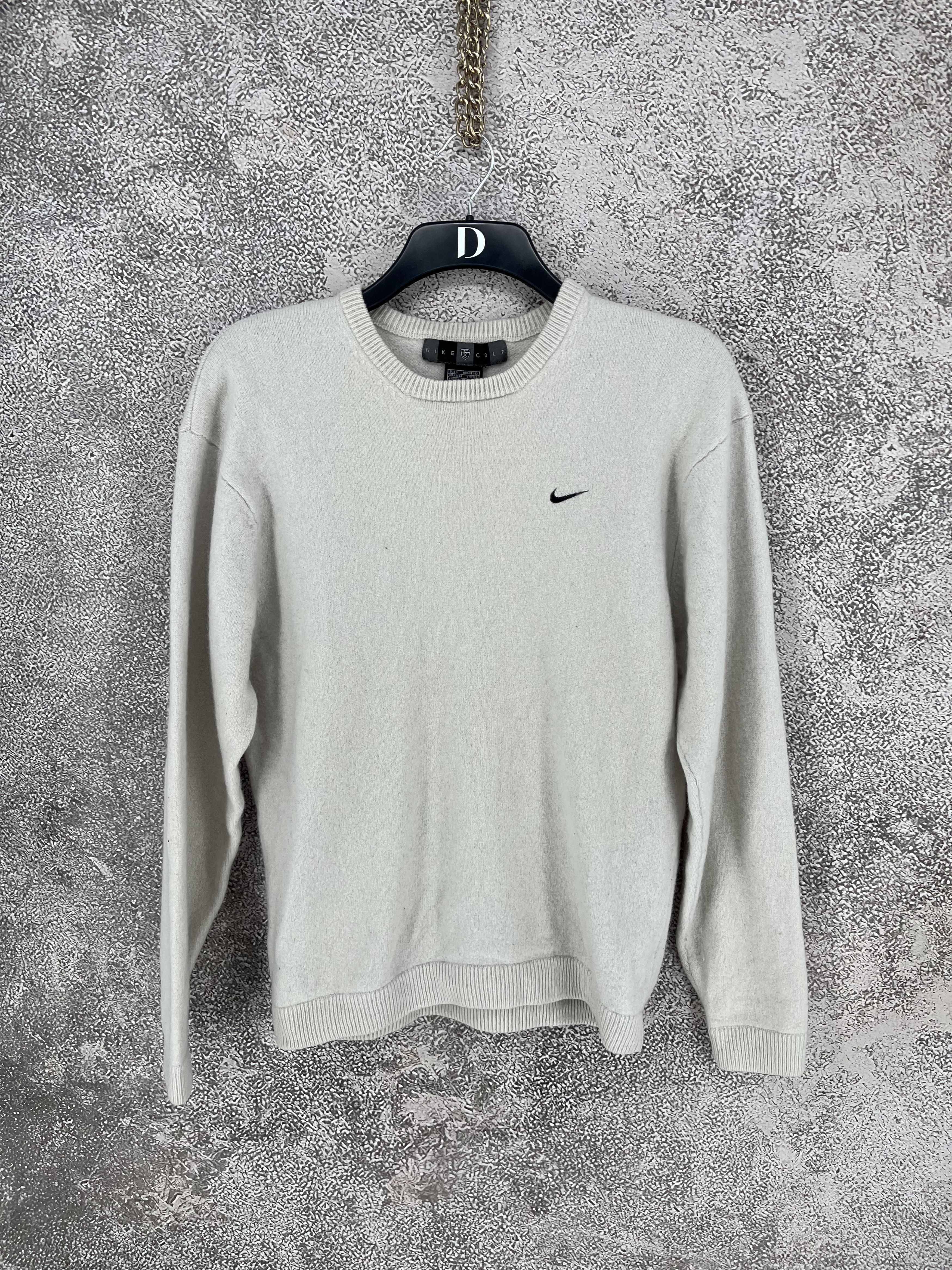 Nike Nike Golf Sweatshirt Men Essentials Crew Earthtone Swoosh Size US M / EU 48-50 / 2 - 1 Thumbnail