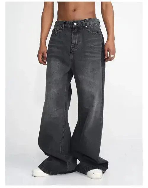 Japanese Brand 20SS Indigo Union Japan Black Big Pocket Worker Pants Size US 32 / EU 48 - 3 Thumbnail