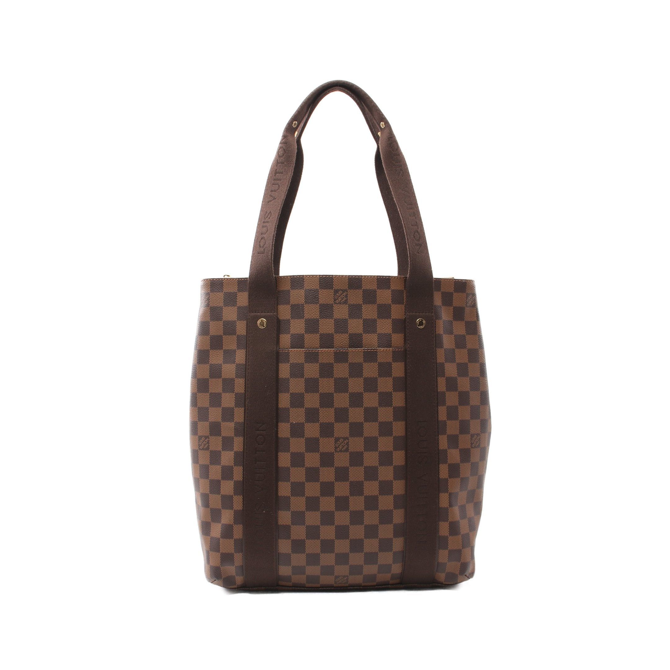 Louis Vuitton Louis Vuitton Hippopotamus Bobourg Damier Ebene Shoulder Bag Tote Leather Brown Size ONE SIZE - 1 Thumbnail