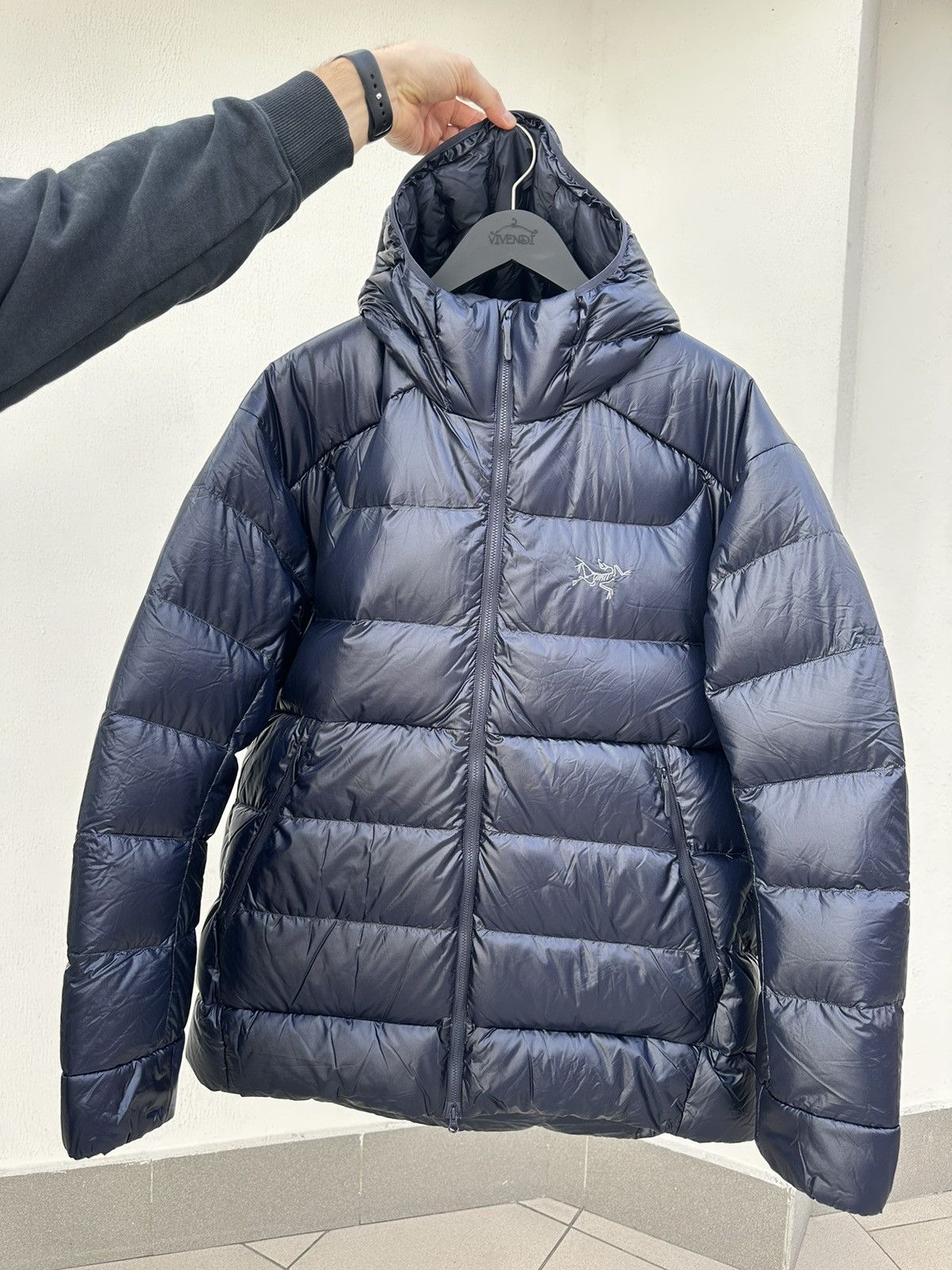 Arc'teryx Arcteryx Cerium Hoody Men’s Down Jacket Blue Color Size L/XL Size US XL / EU 56 / 4 - 1 Thumbnail