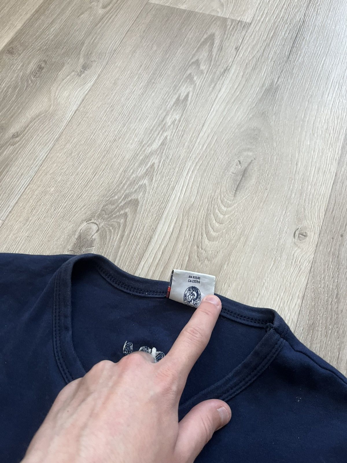 Diesel × Vintage Vintage Y2K Diesel Tee Size US M / EU 48-50 / 2 - 5 Thumbnail