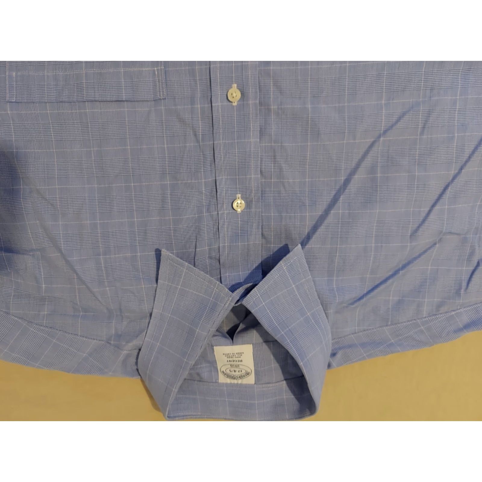 quality dress shirt Men's Big & Tall Wilkes & Riley Tailored Fit Spread Collar Dress Shirt White / 17.5" / 38/39 T