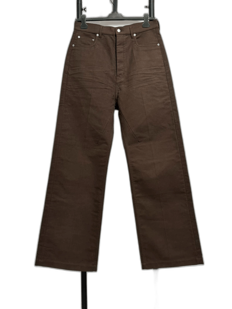 rick owens wide leg long pants-2508