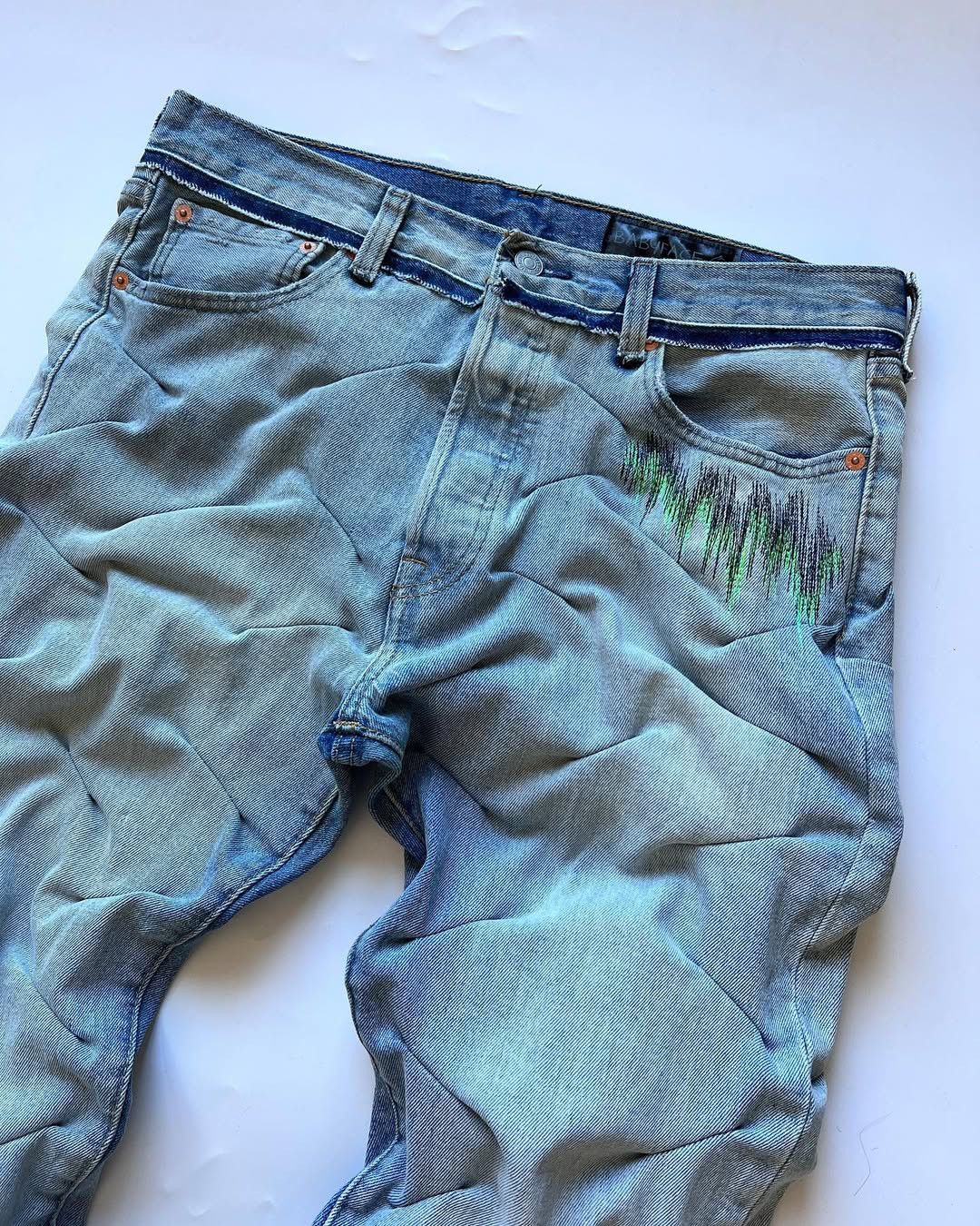 Other 1OF1 -WAVY DENIM Size US 33 - 3 Thumbnail