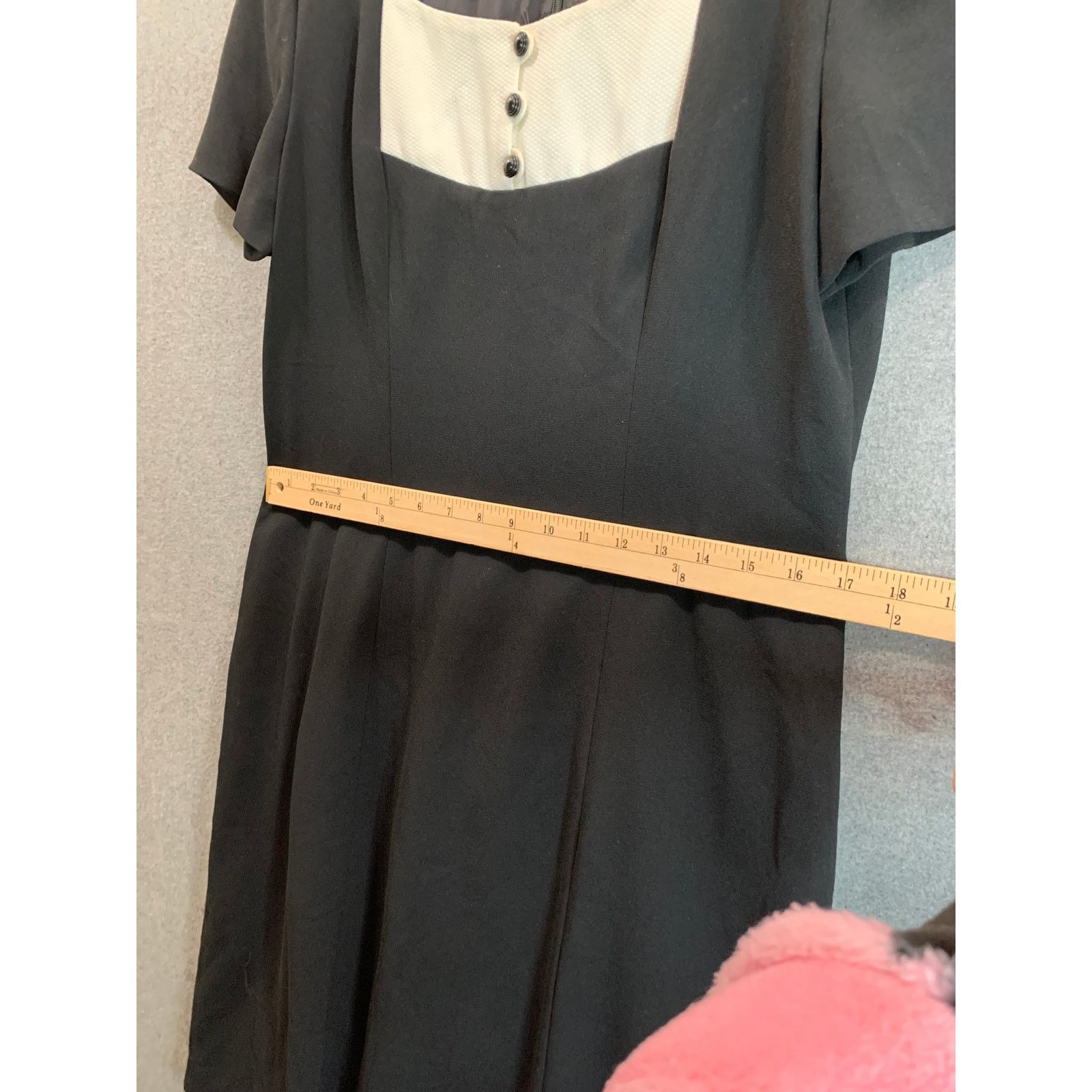 Other Liz Claiborne Sheath Dress Women Size 12 Black Size L / US 10 / IT 46 - 5 Thumbnail