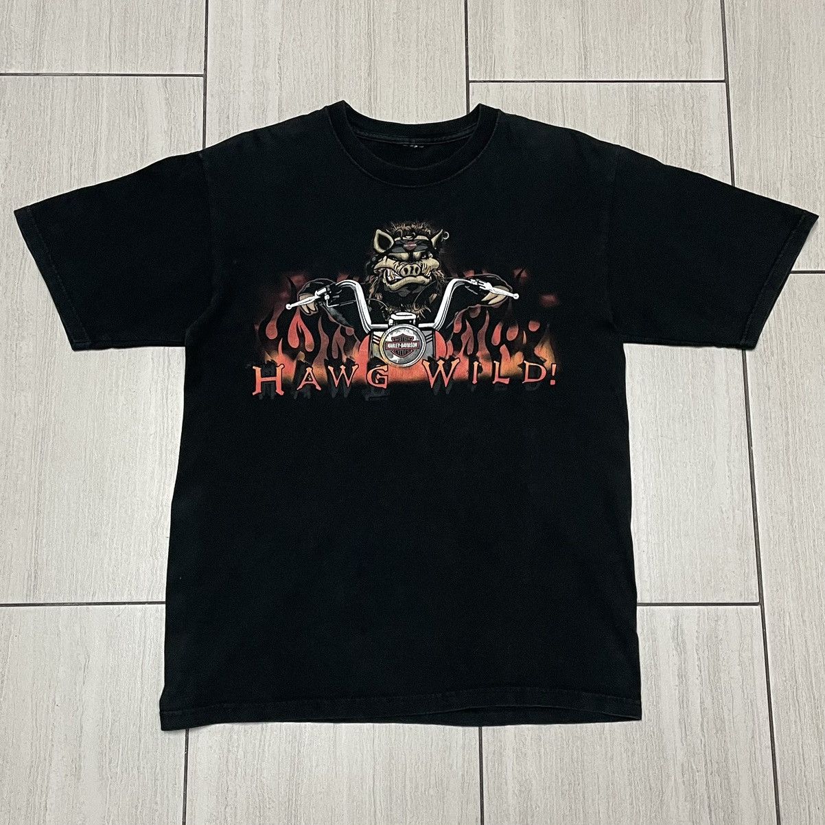 Y2K Harley-Davidson ‘Hawg Wild’ Tee sale Size XL