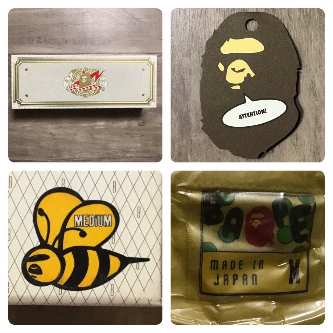 Bape × Nigo BAPE Champagne bottle BIG APE HEAD hand print T-shirt NIGO Size US M / EU 48-50 / 2 - 6 Thumbnail