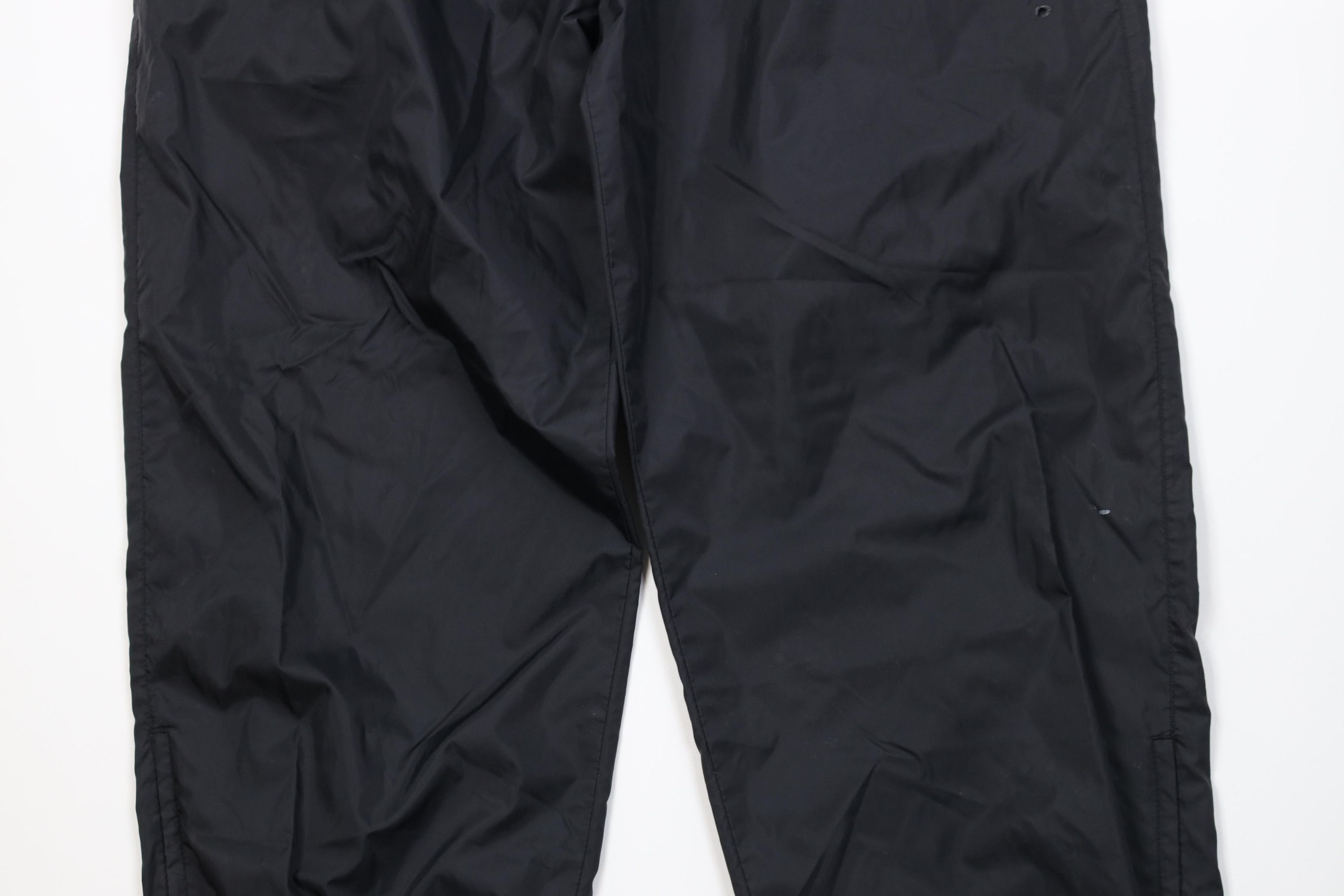 Adidas Vintage 90s Adidas Spell Out Windbreaker Joggers Pants Black Size US 38 / EU 54 - 3 Thumbnail