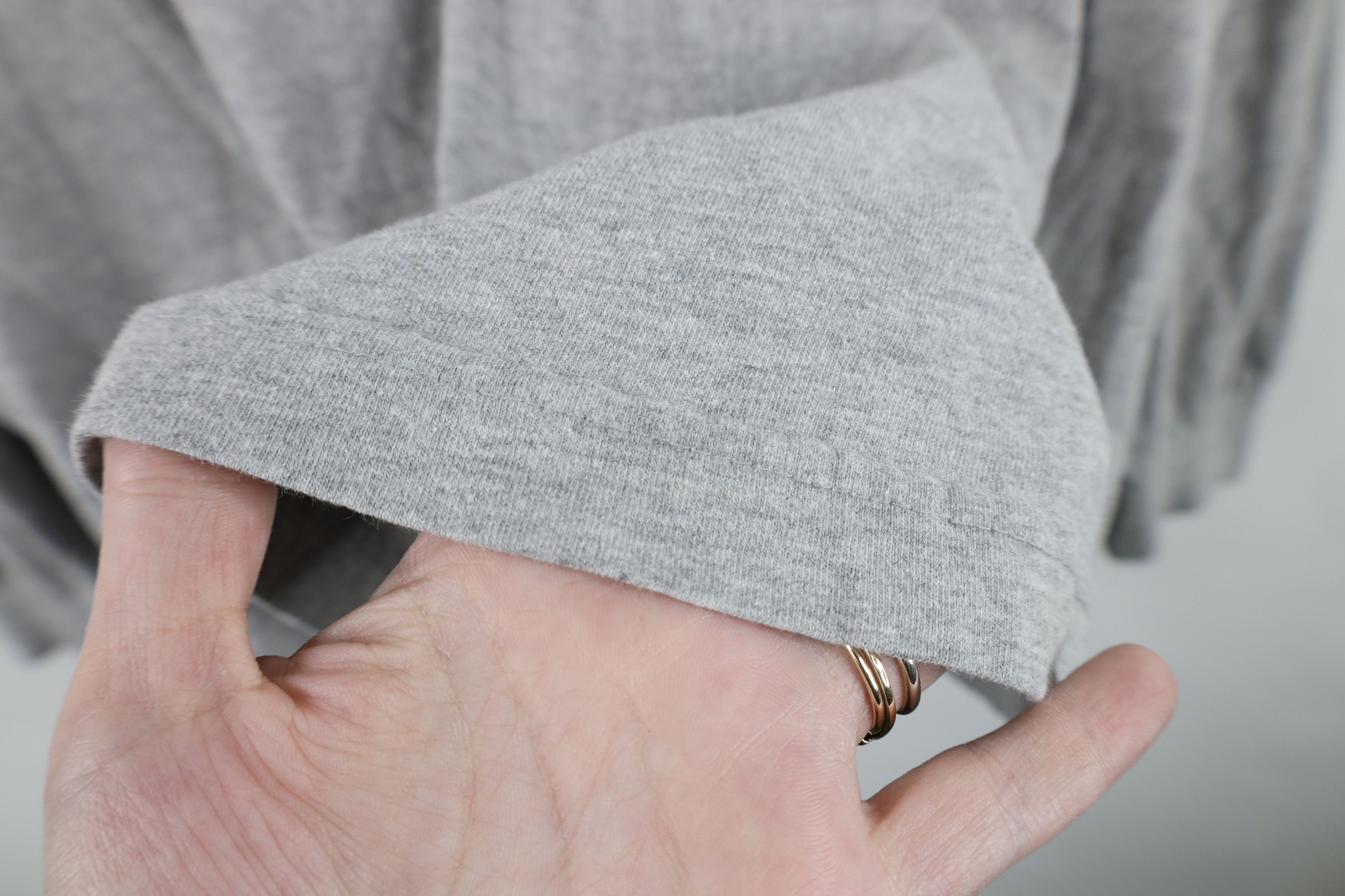 Vintage Vintage 90s Streetwear Long Sleeve Henley T-Shirt Gray Size US XL / EU 56 / 4 - 8 Thumbnail