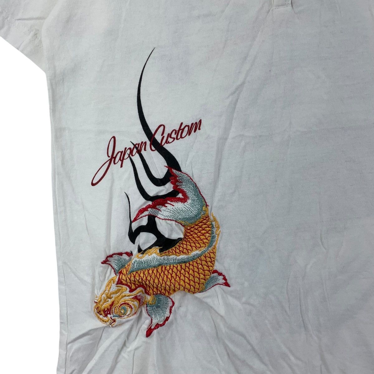 Other SUKAJAN T SHIRTS Japan Custom Koi Embroidered Tee Top Size US M / EU 48-50 / 2 - 4 Thumbnail