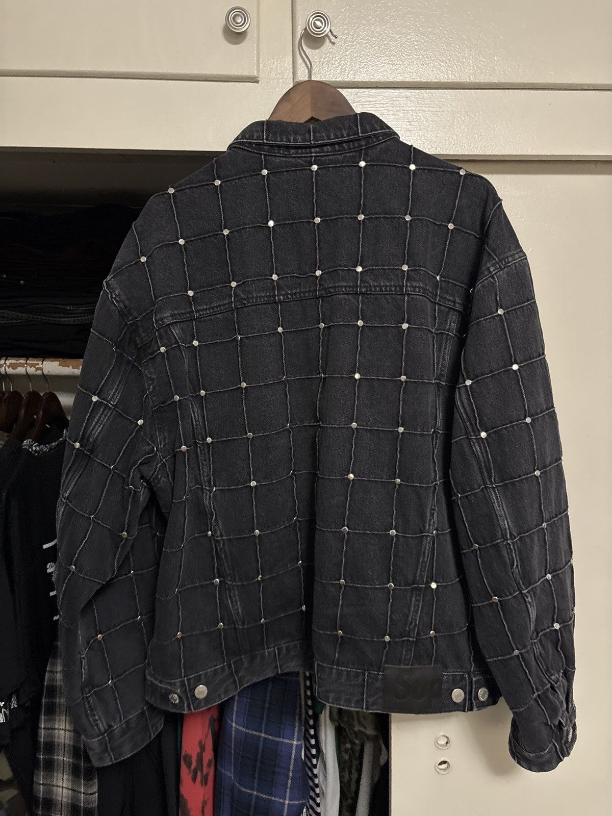 Supreme Supreme studded seam denim jacket Size US XL / EU 56 / 4 - 2 Thumbnail