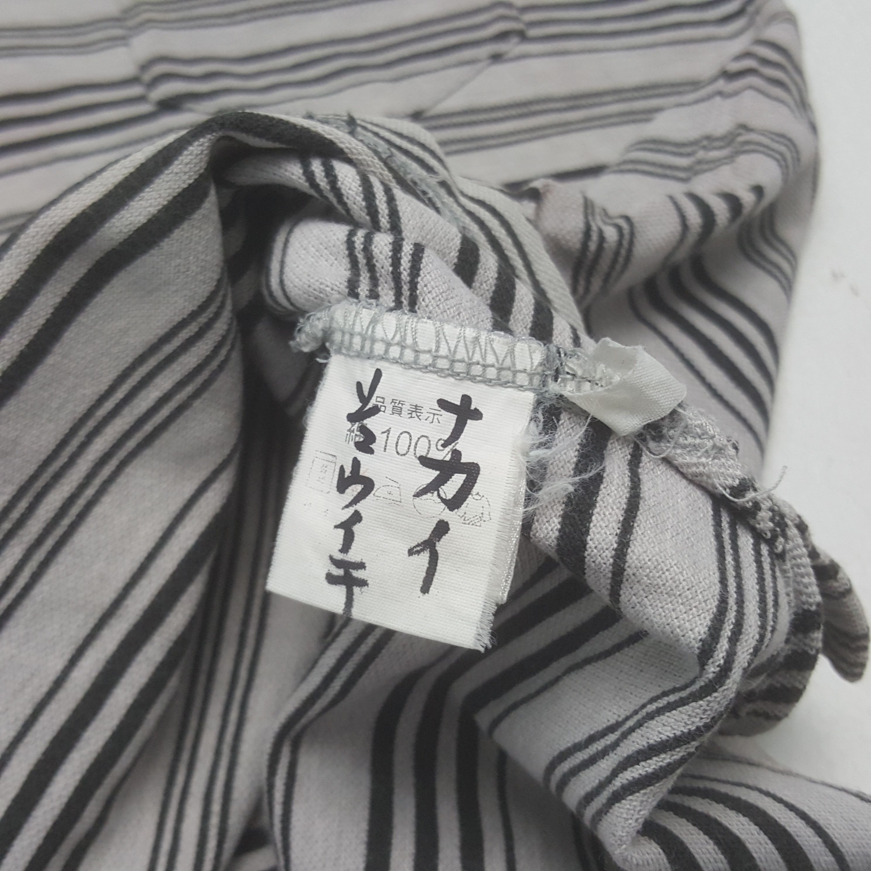 Vintage × Yves Saint Laurent Vintage Yves Saint Laurent Stripe Polo Shirt Size US M / EU 48-50 / 2 - 5 Thumbnail