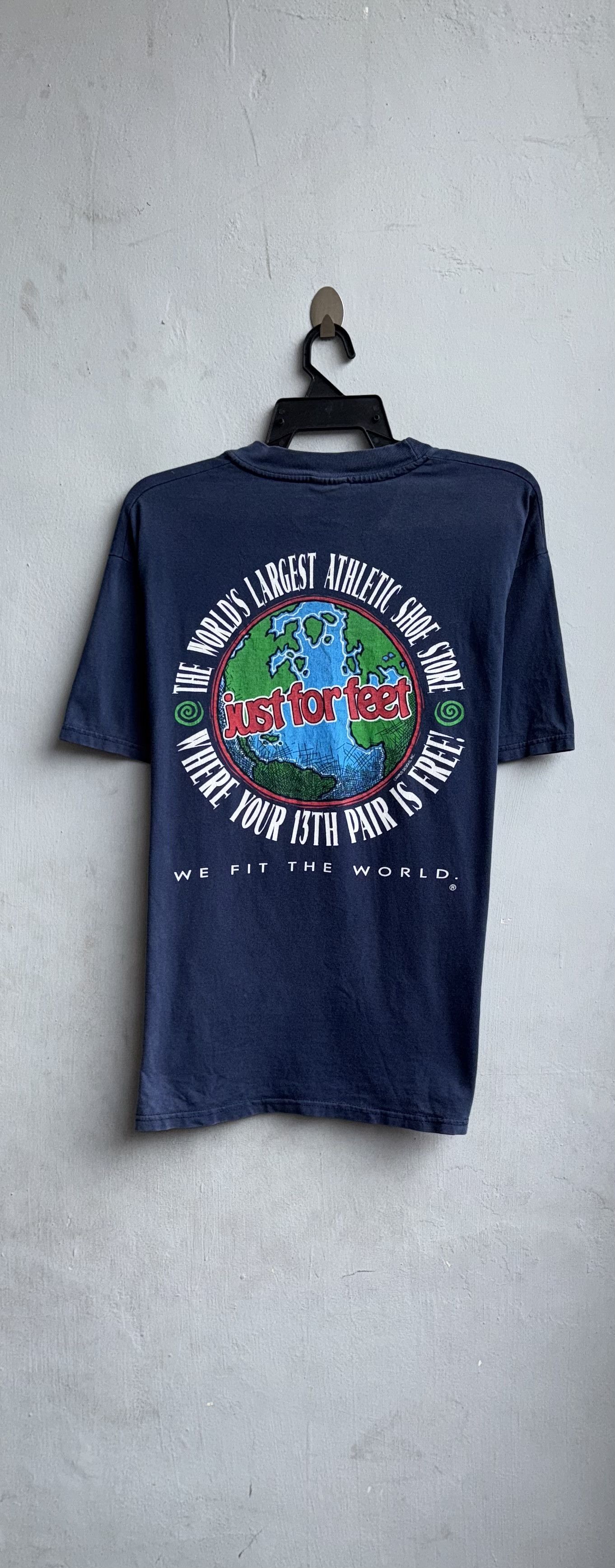 Hanes × Vintage Vintage “Just For Feet” Shirt Size US L / EU 52-54 / 3 - 1 Thumbnail